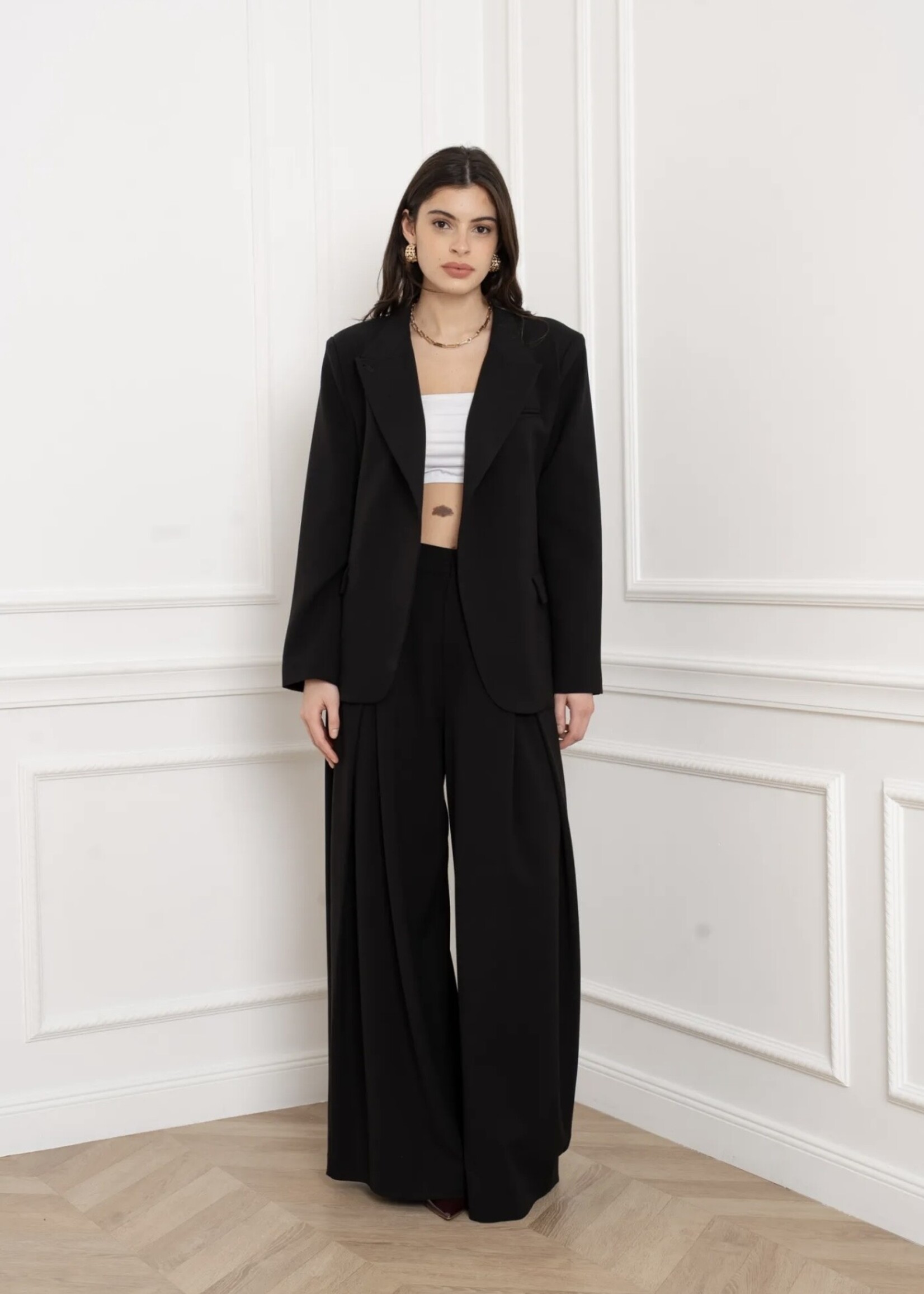 Guts & Goats Betty Black Blazer