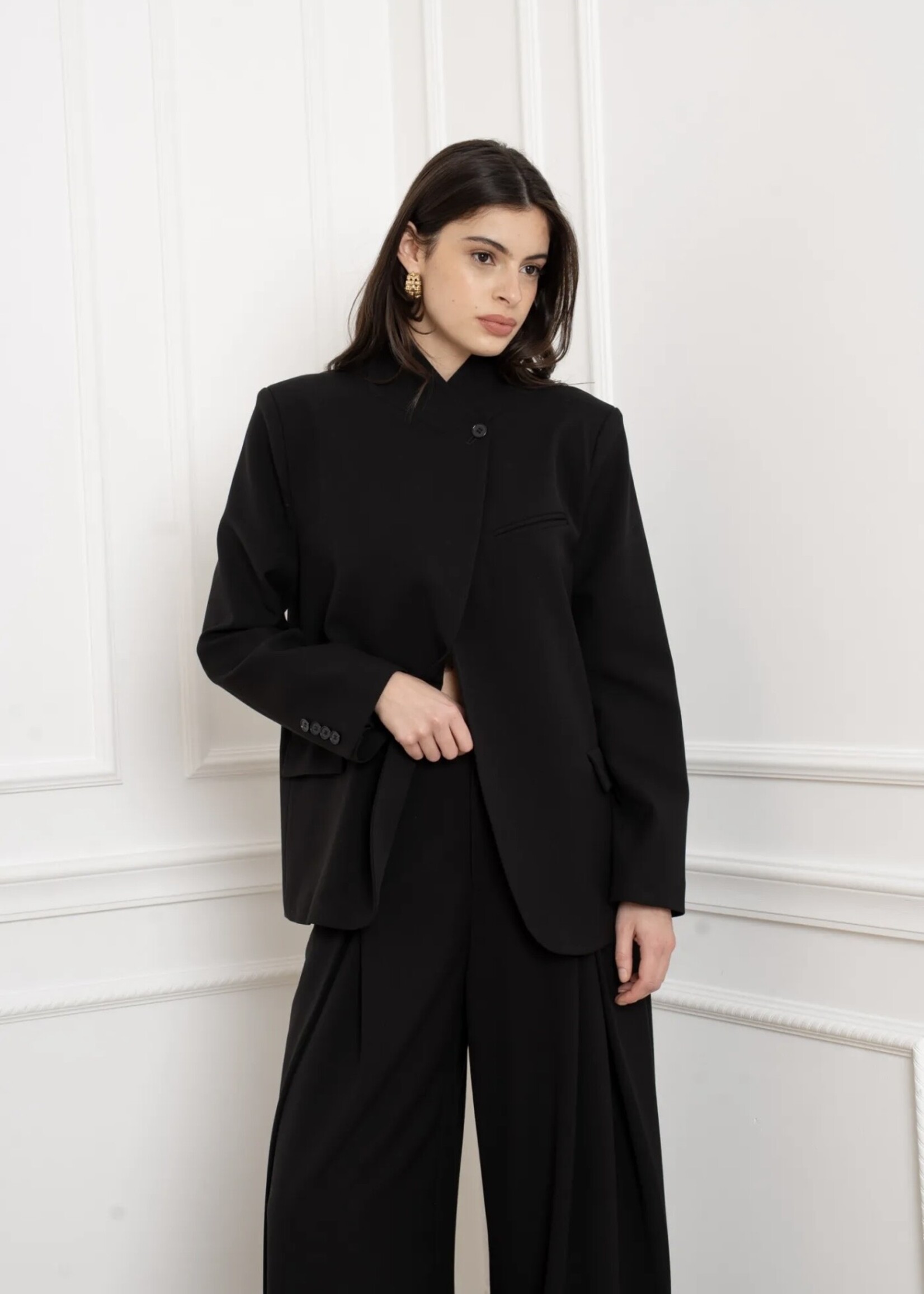 Guts & Goats Betty Black Blazer
