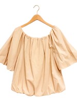 Guts & Goats Rosalie Creme Top