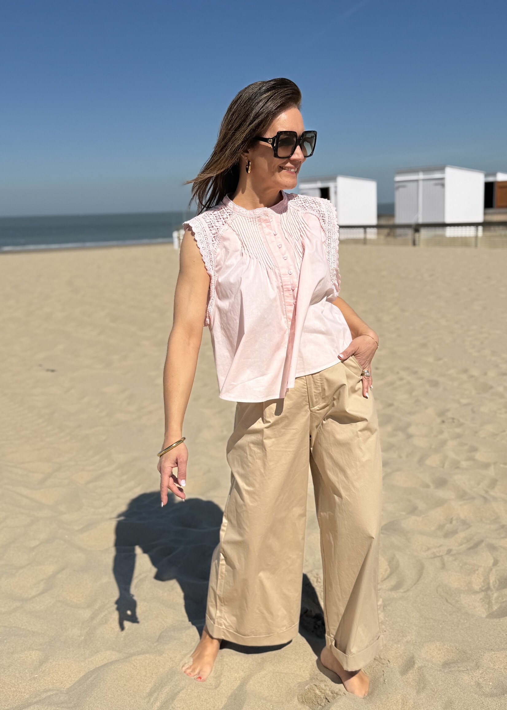 Guts & Goats Lolita Pink Blouse