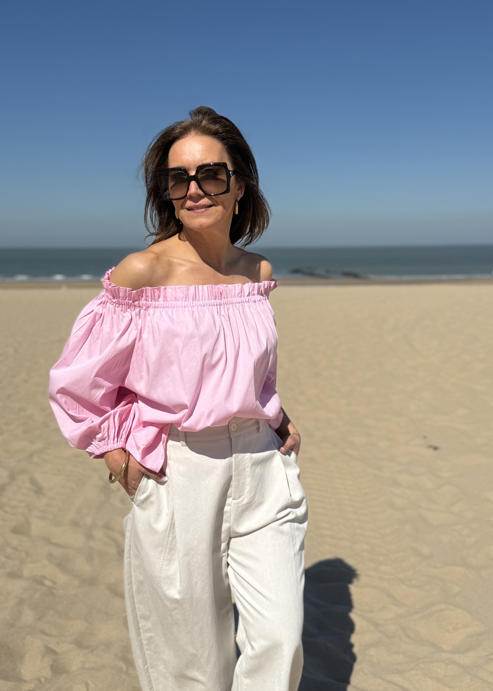 Guts & Goats Ysaline Pink Top