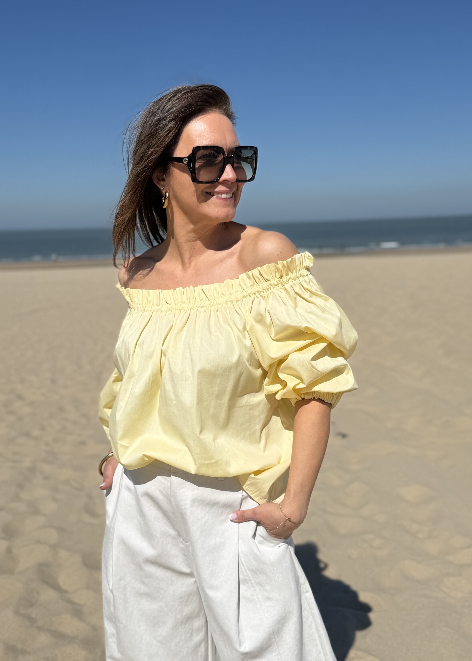 Guts & Goats Ysaline Yellow Top