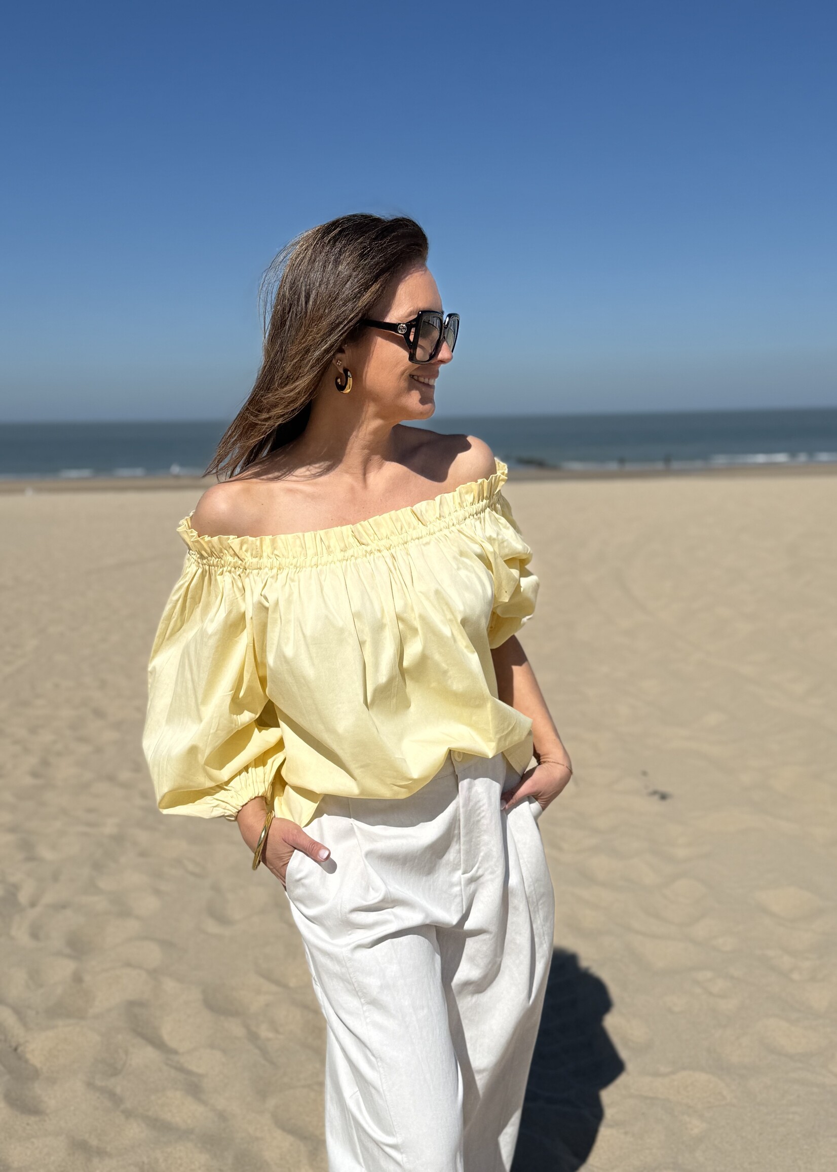 Guts & Goats Ysaline Yellow Top