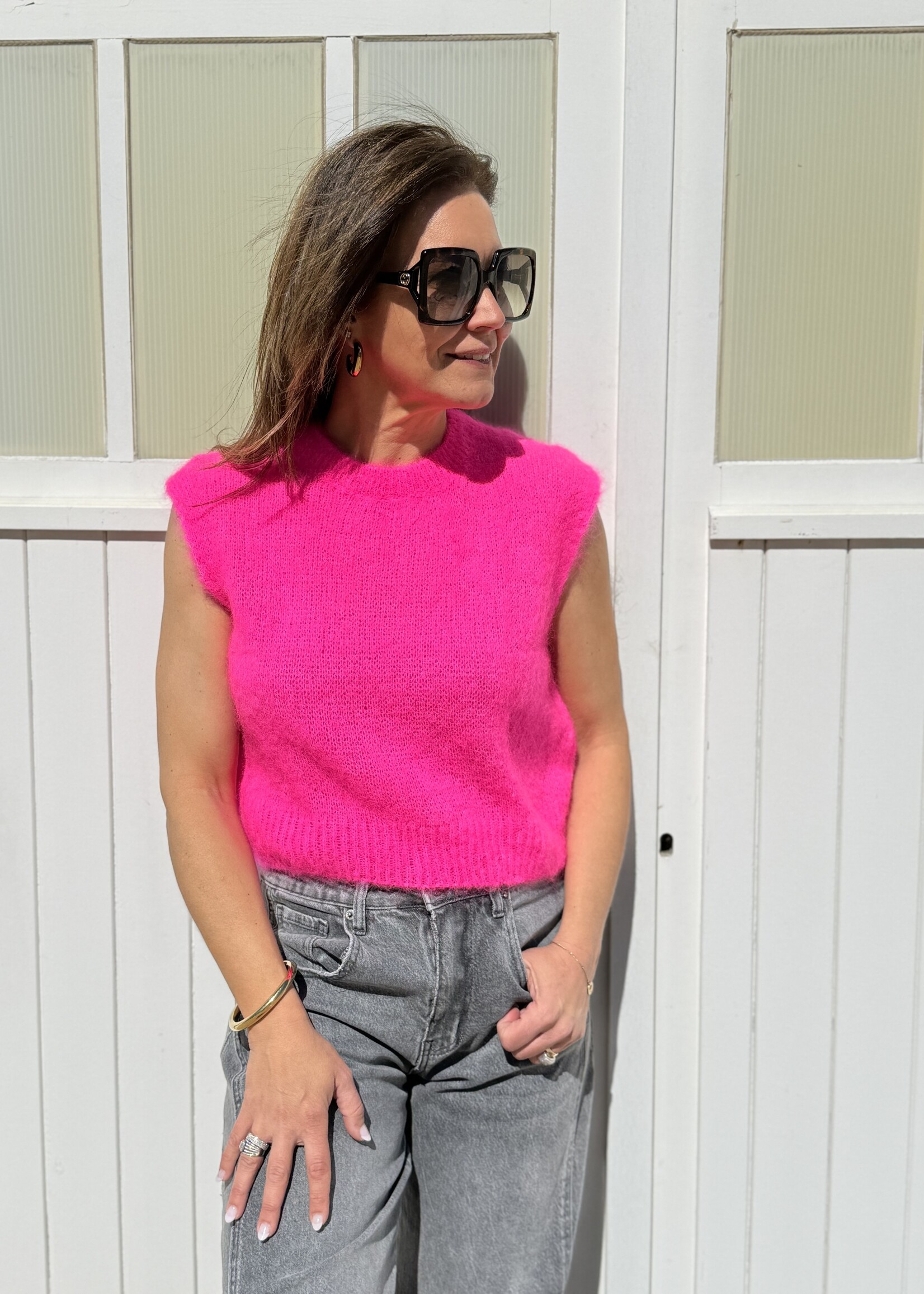 Guts & Goats Milly Fuchsia Pull