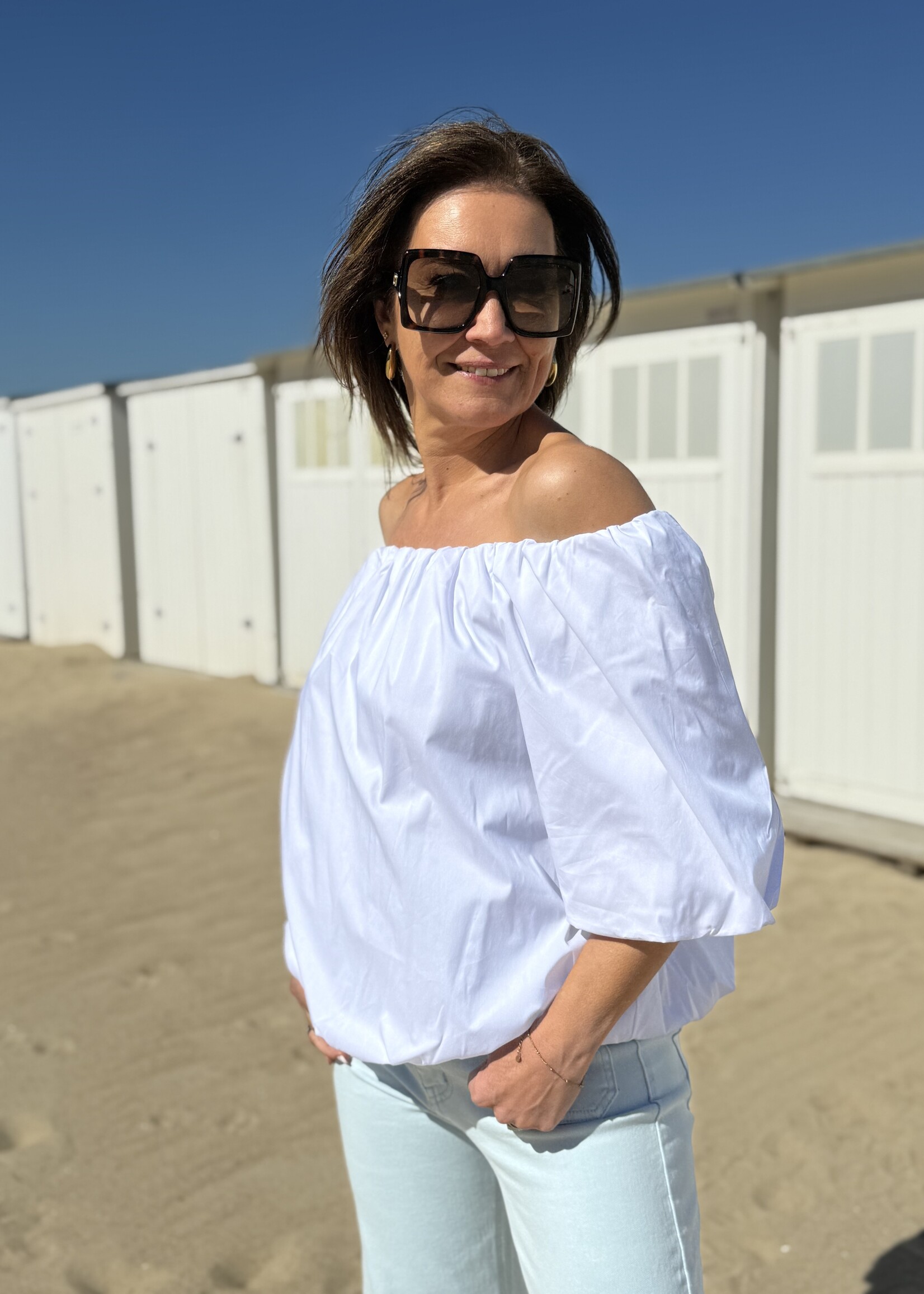 Guts & Goats Rosalie White Top