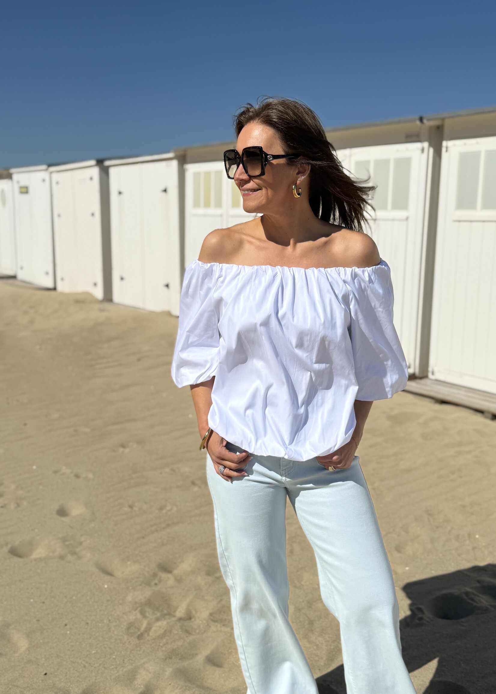 Guts & Goats Rosalie White Top