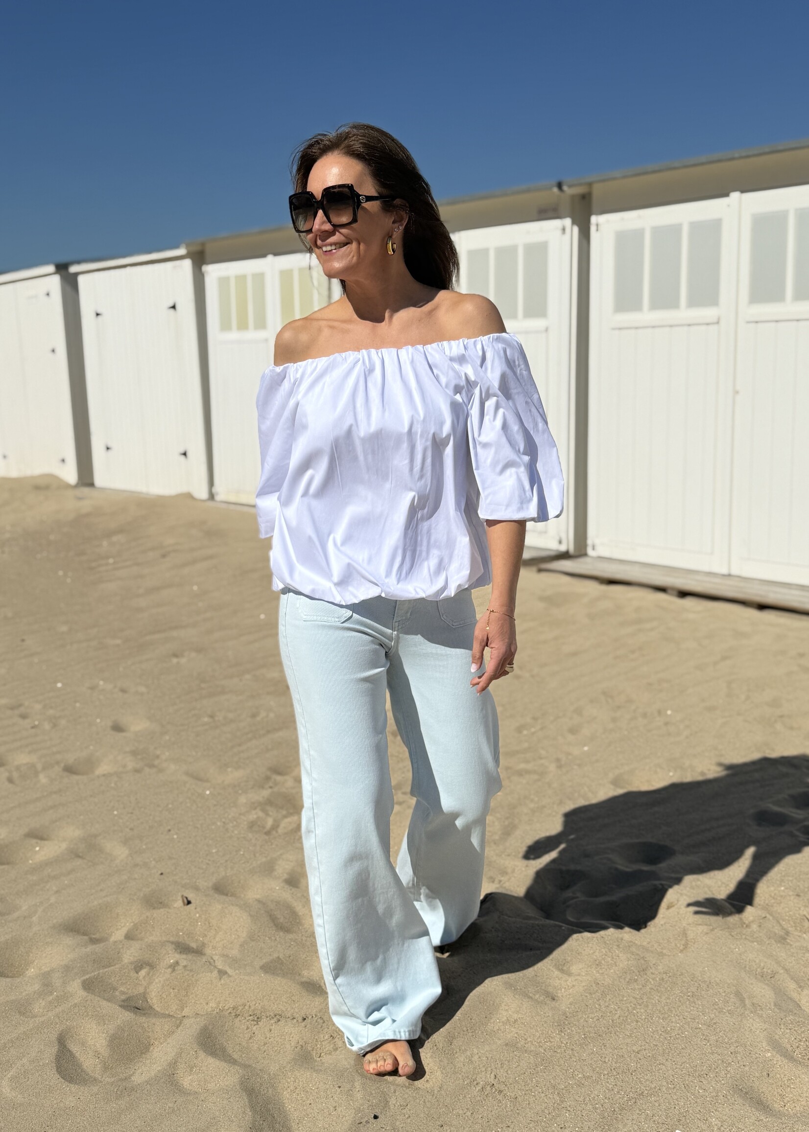 Guts & Goats Rosalie White Top