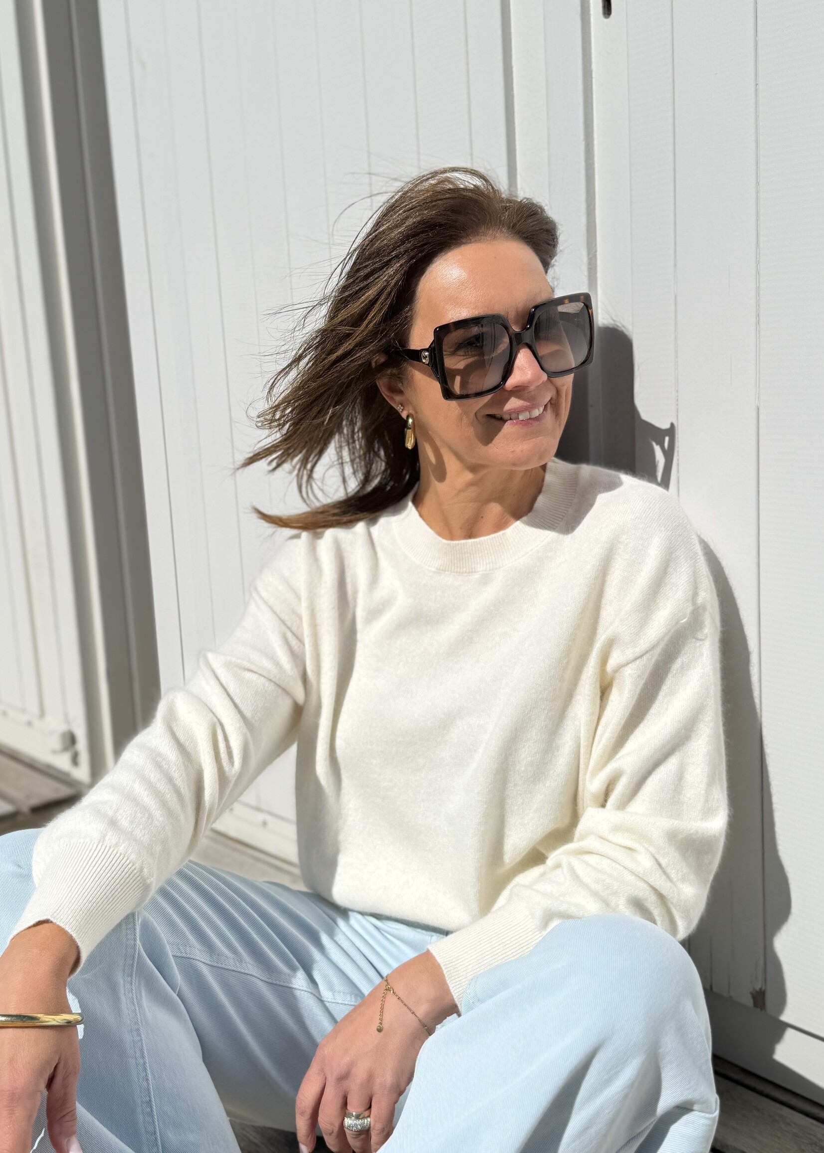 Guts & Goats Katerina Creme Pull