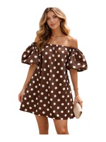 Guts & Goats Théata Brown Dress