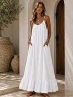Guts & Goats Stella White Dress