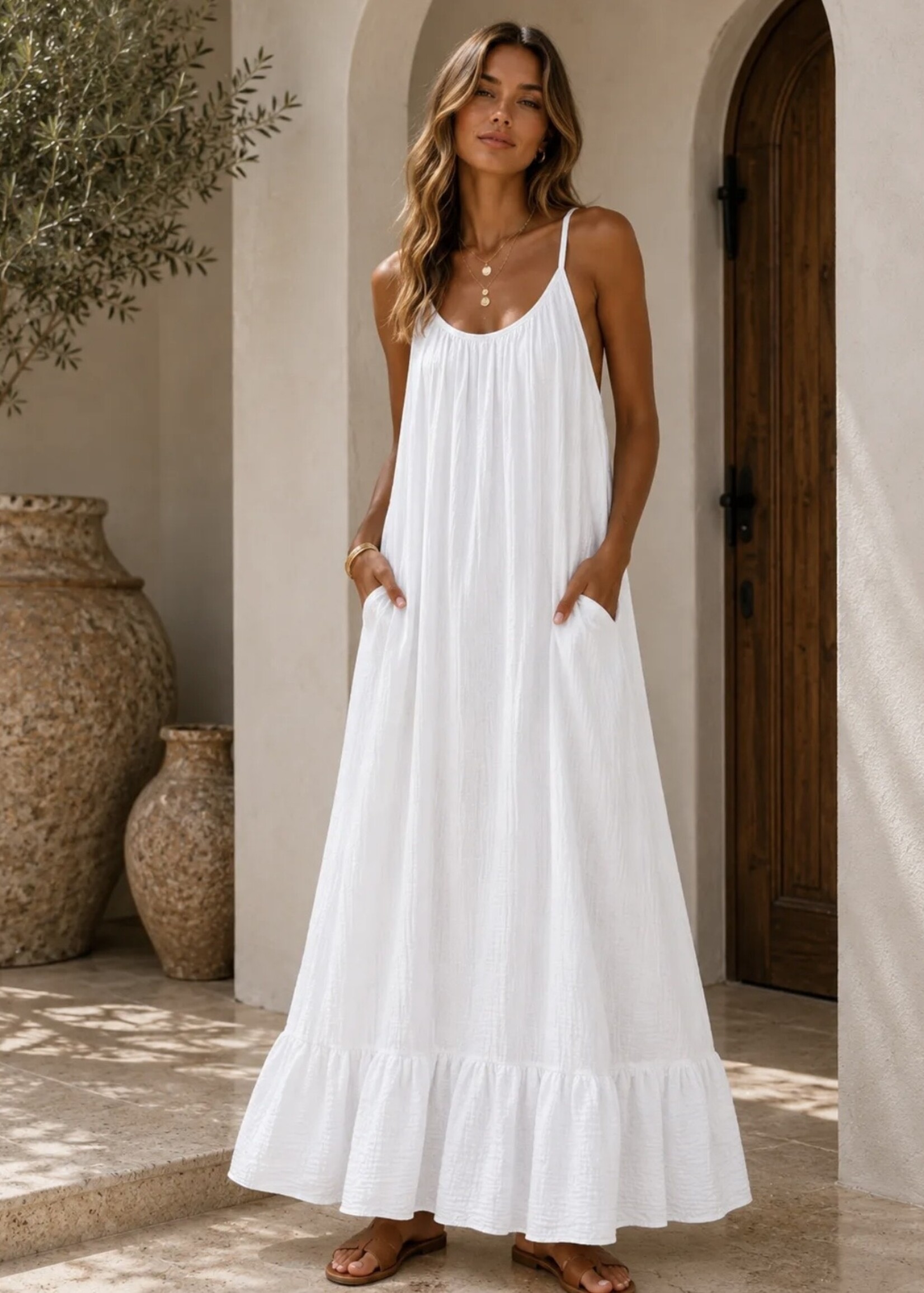 Guts & Goats Stella White Dress