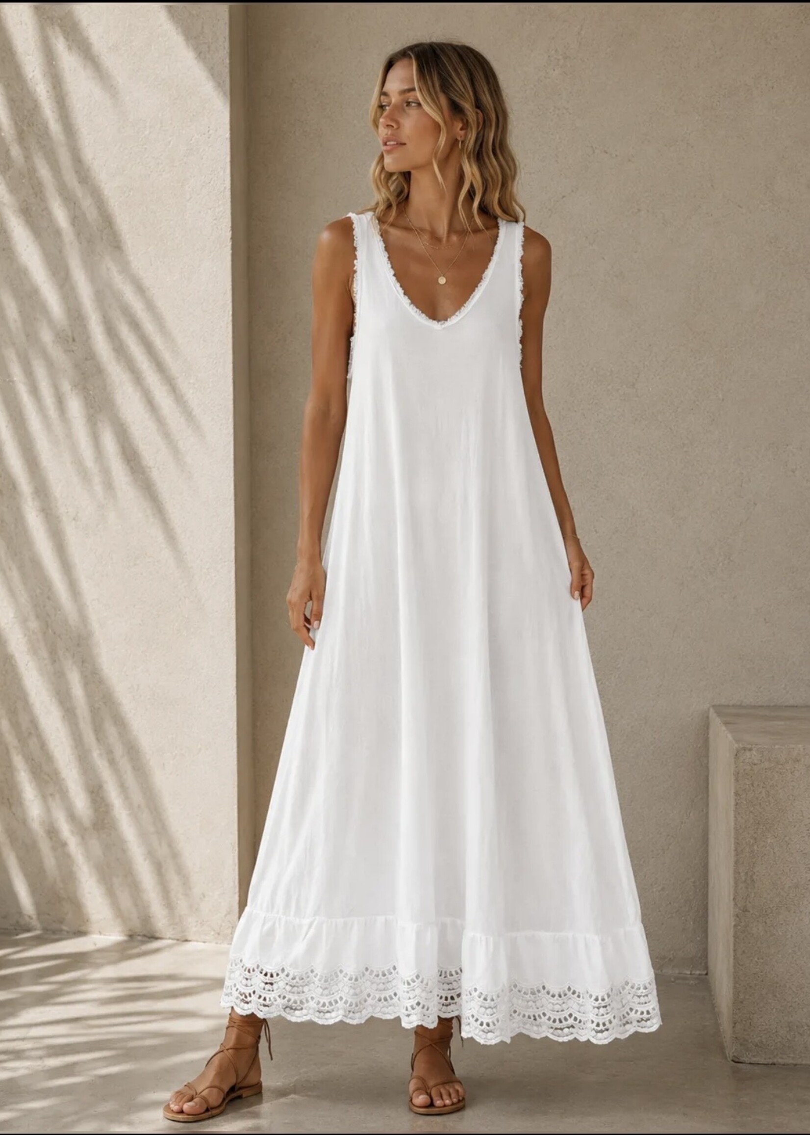 garconne Ivanna White Dress