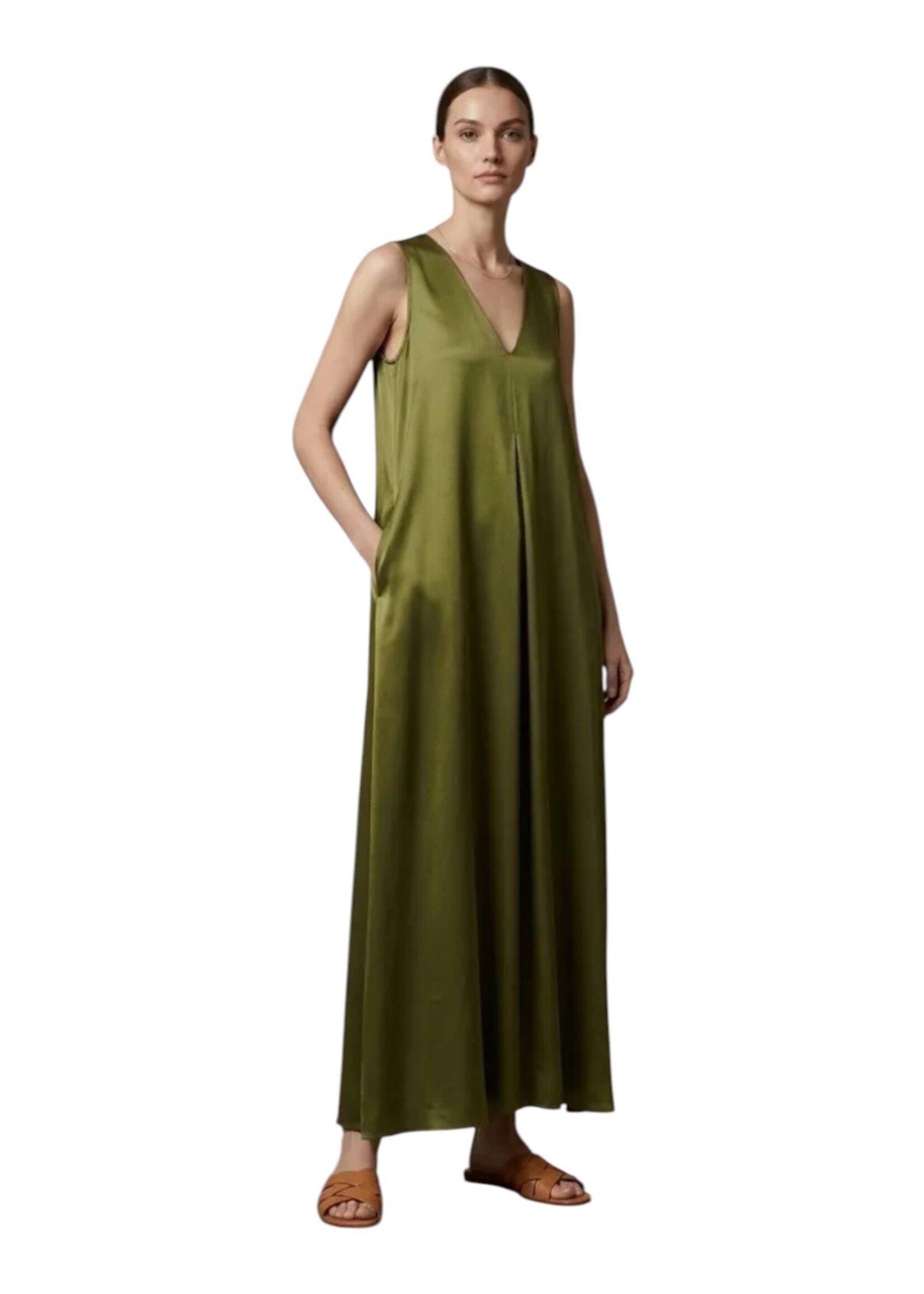 Guts & Goats Desrée  Kaki Dress