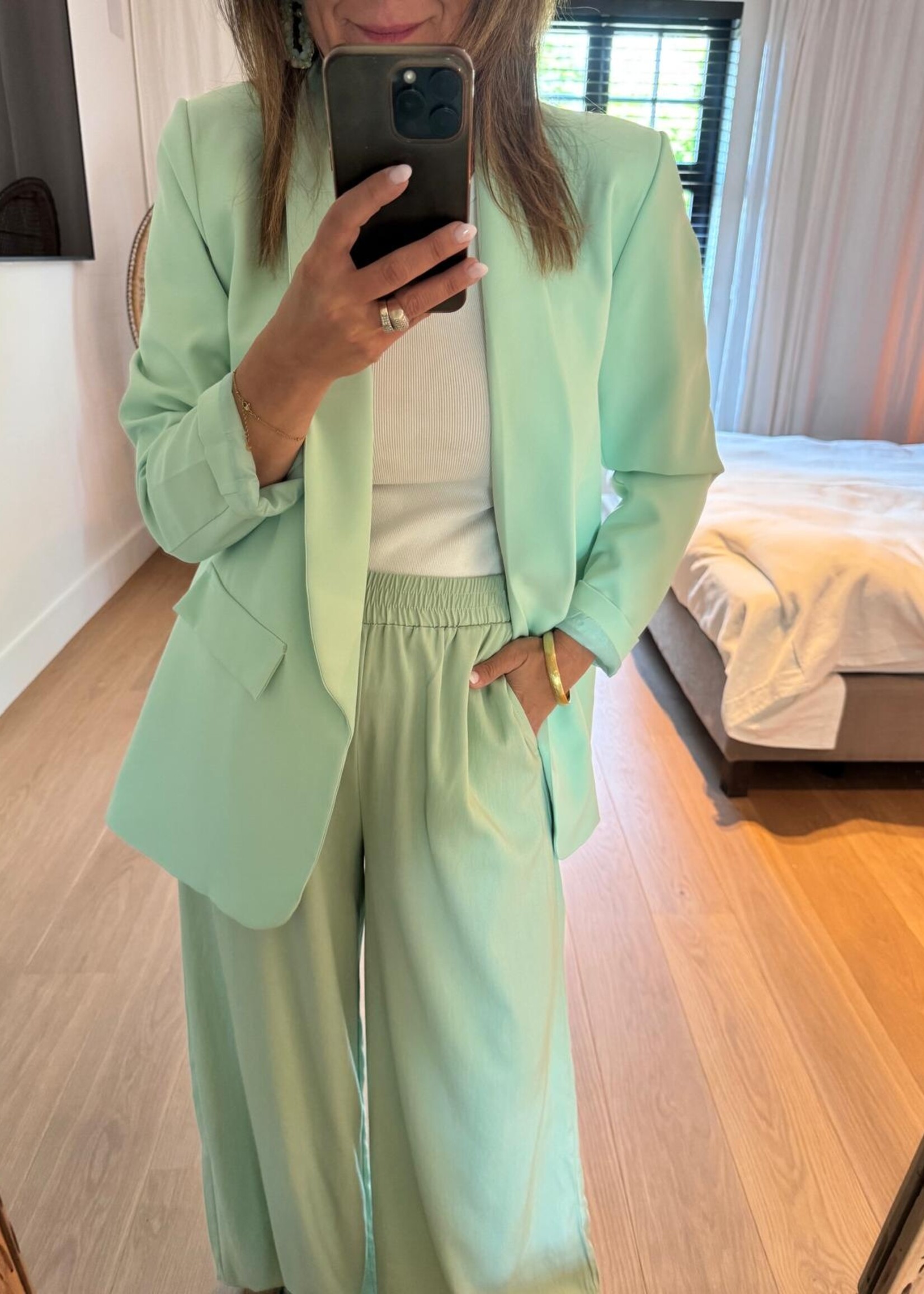 Oona Green Blazer
