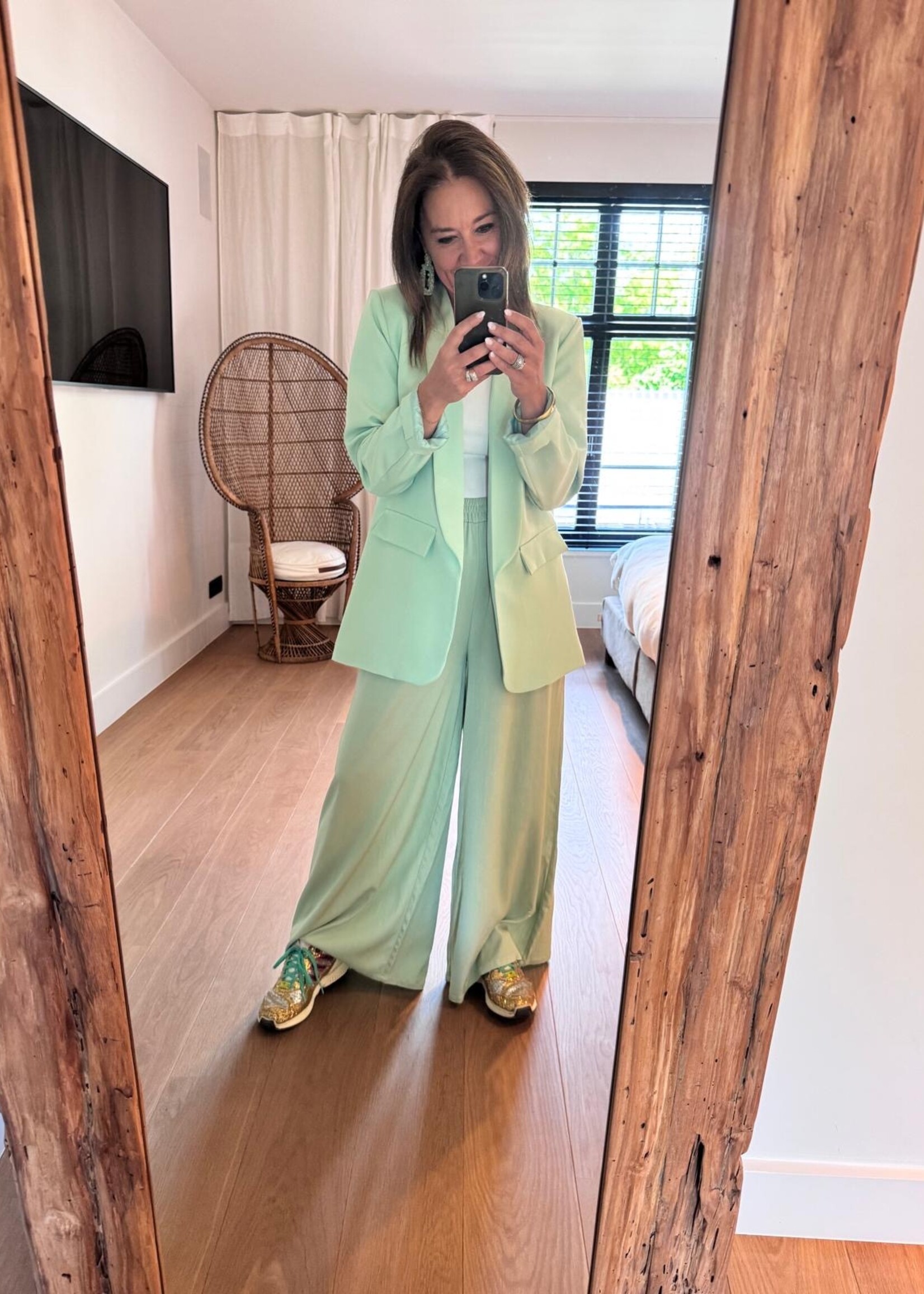Oona Green Blazer