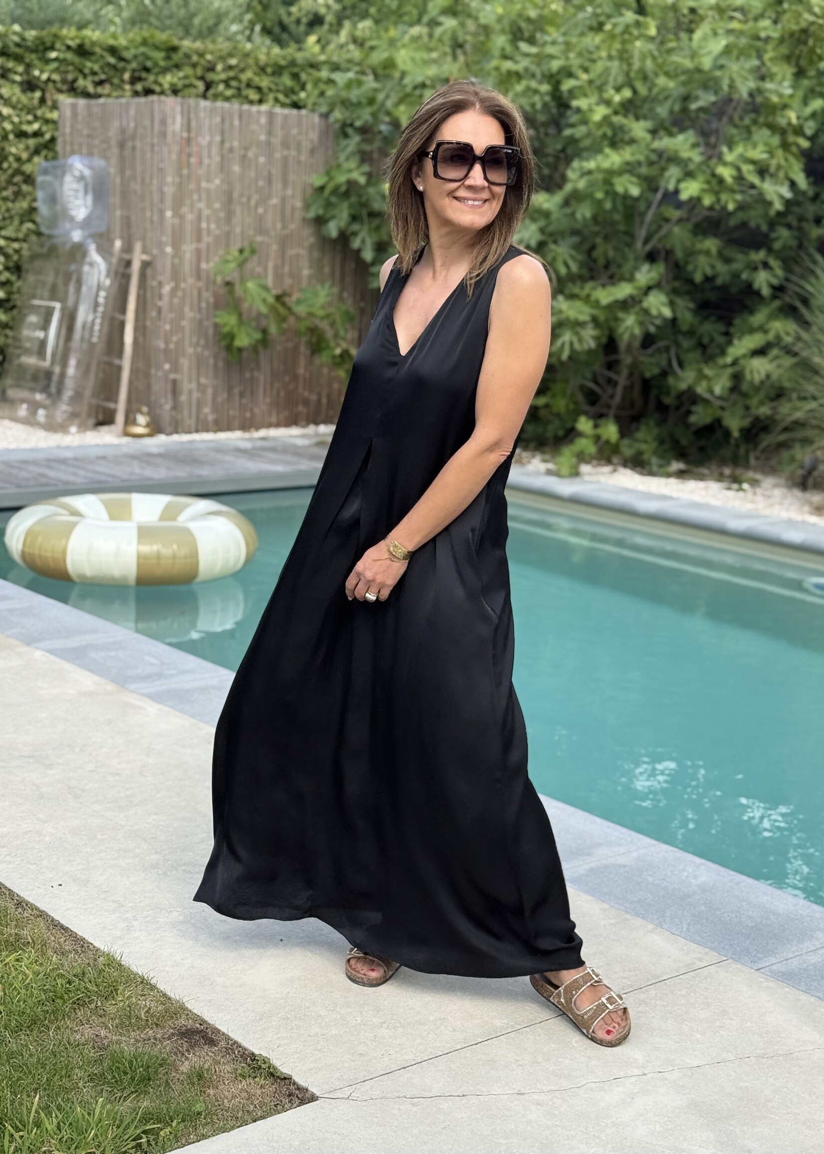 Guts & Goats Desree Black Dress