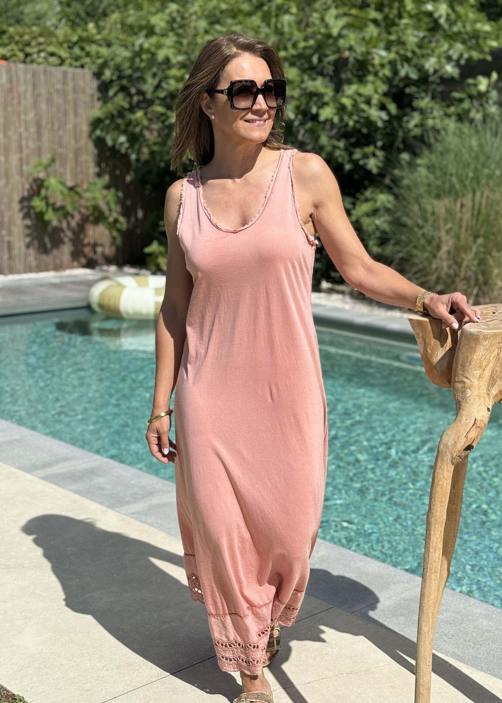 Guts & Goats Ivanna Salmon Dress