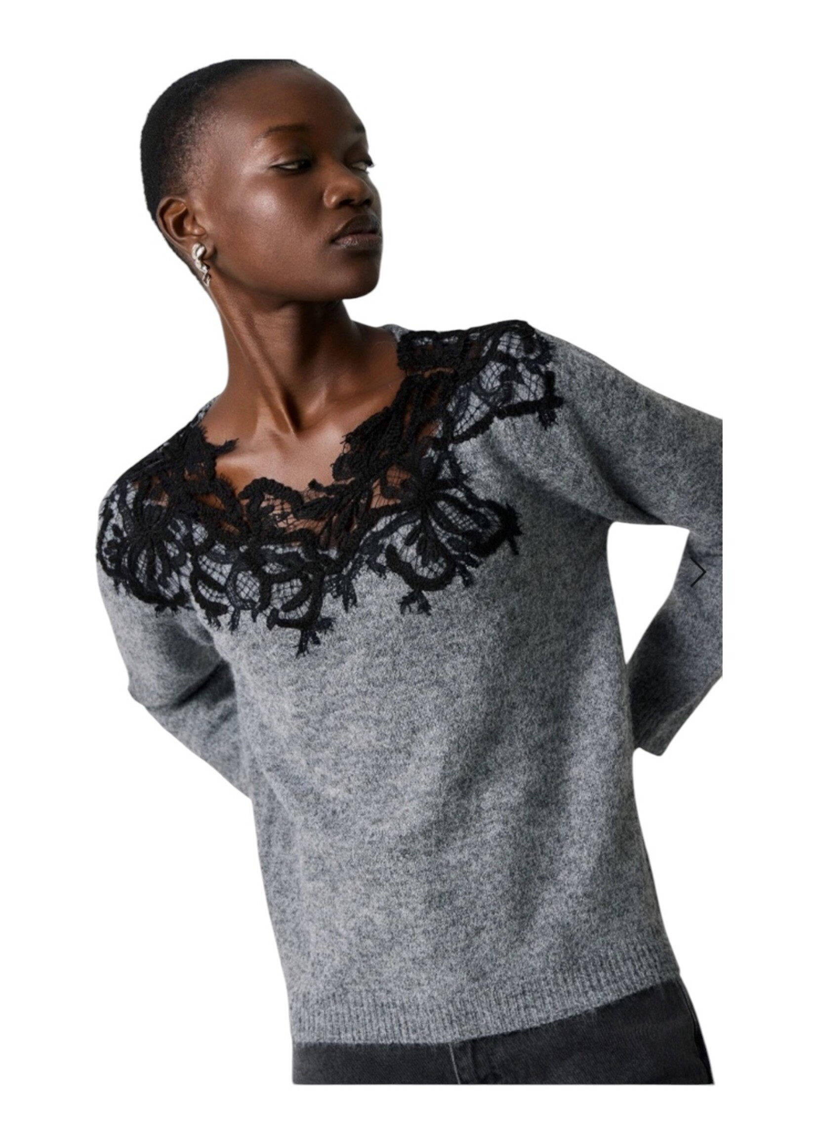 Guts & Goats Lace Sweater