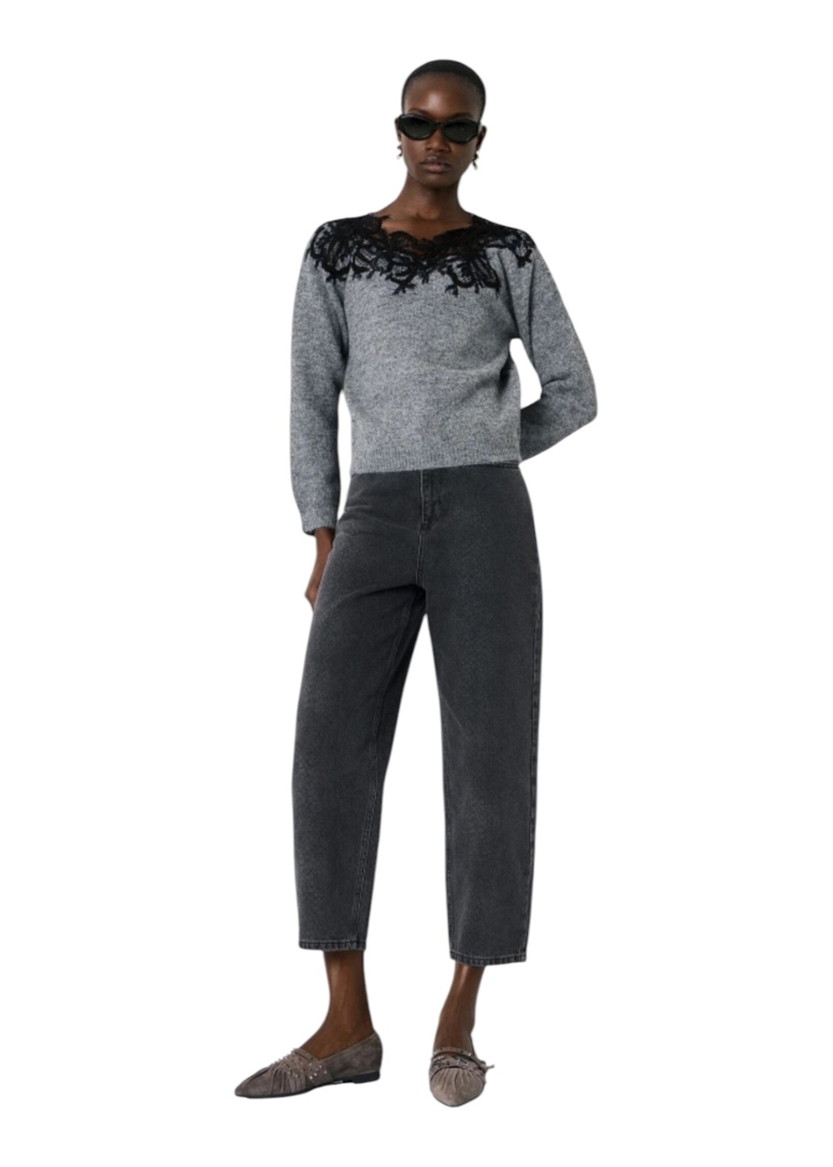 Guts & Goats Lace Sweater