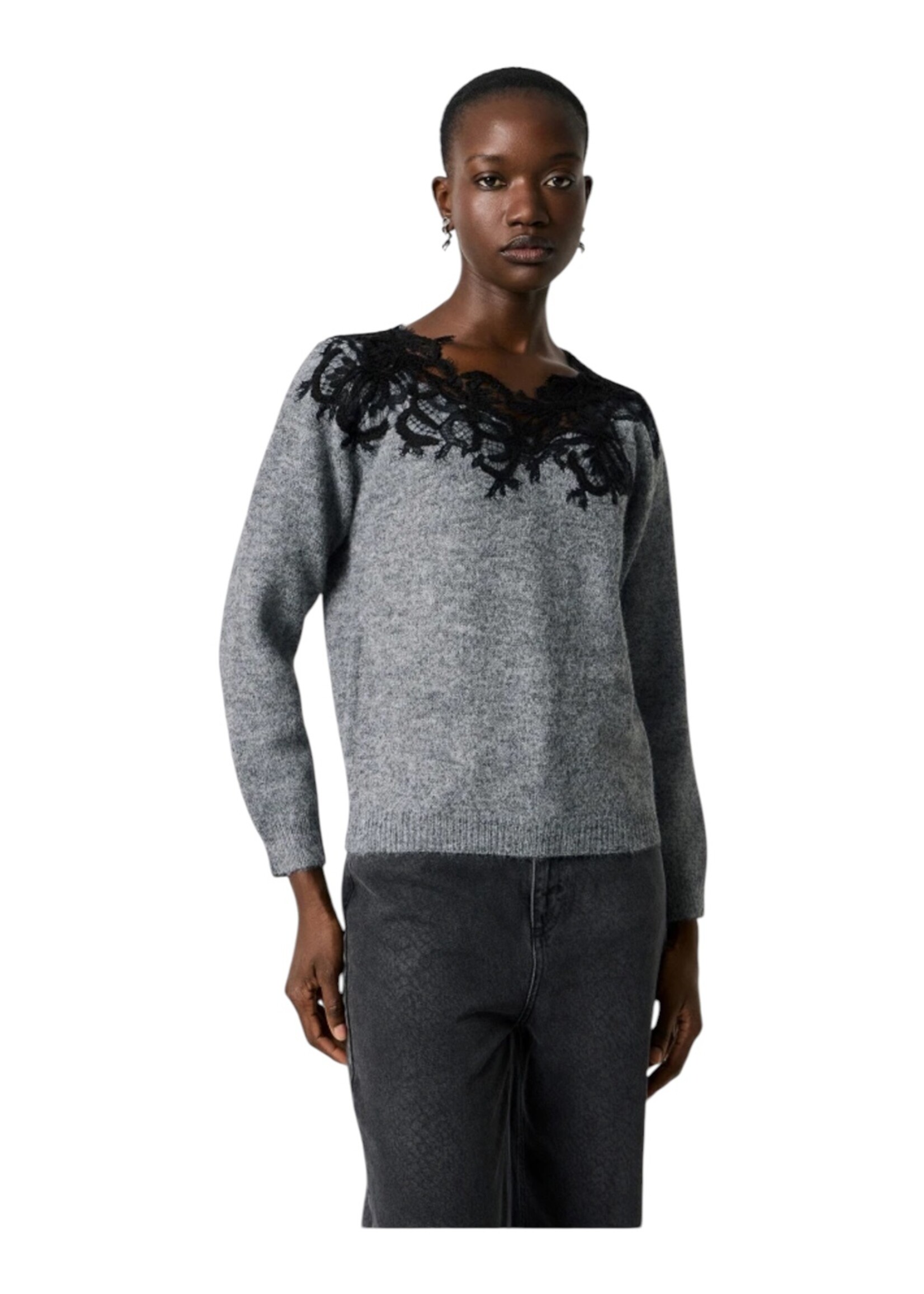 Guts & Goats Lace Sweater