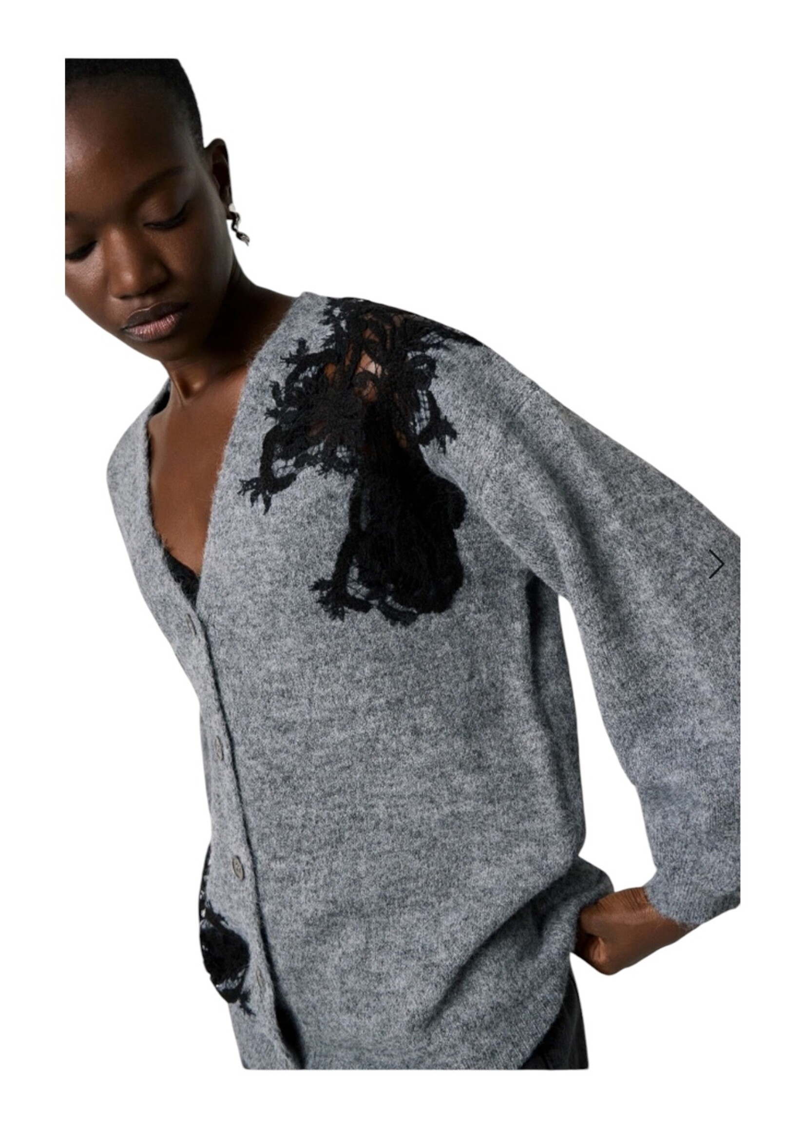 Guts & Goats Lace Cardigan
