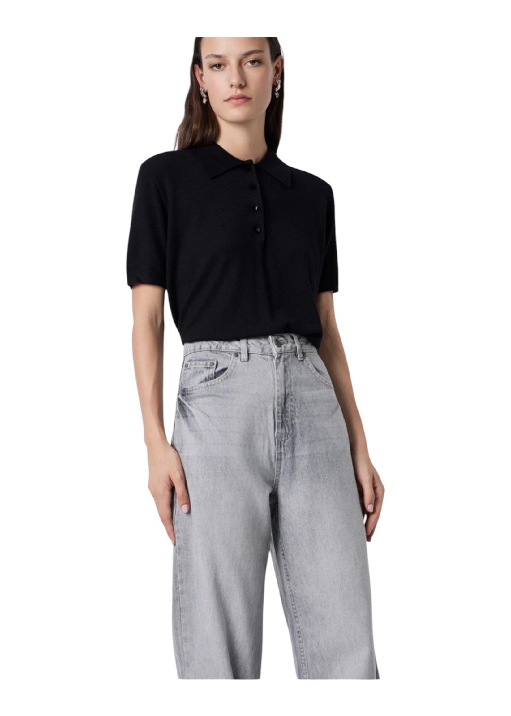 Guts & Goats Jewel Black Polo