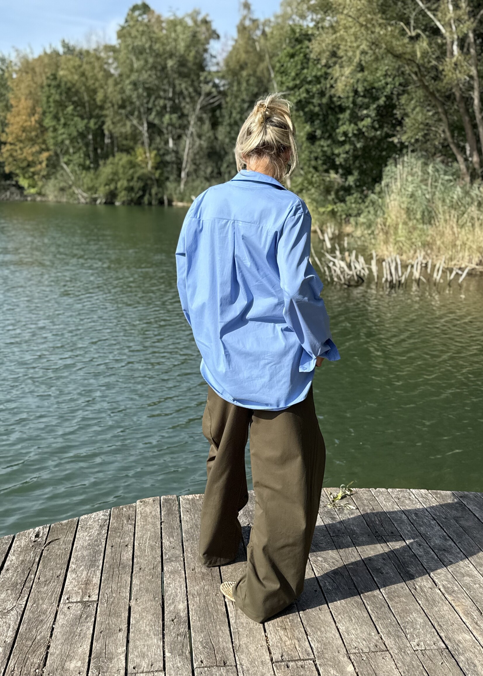 Guts & Goats Paula Blue Blouse