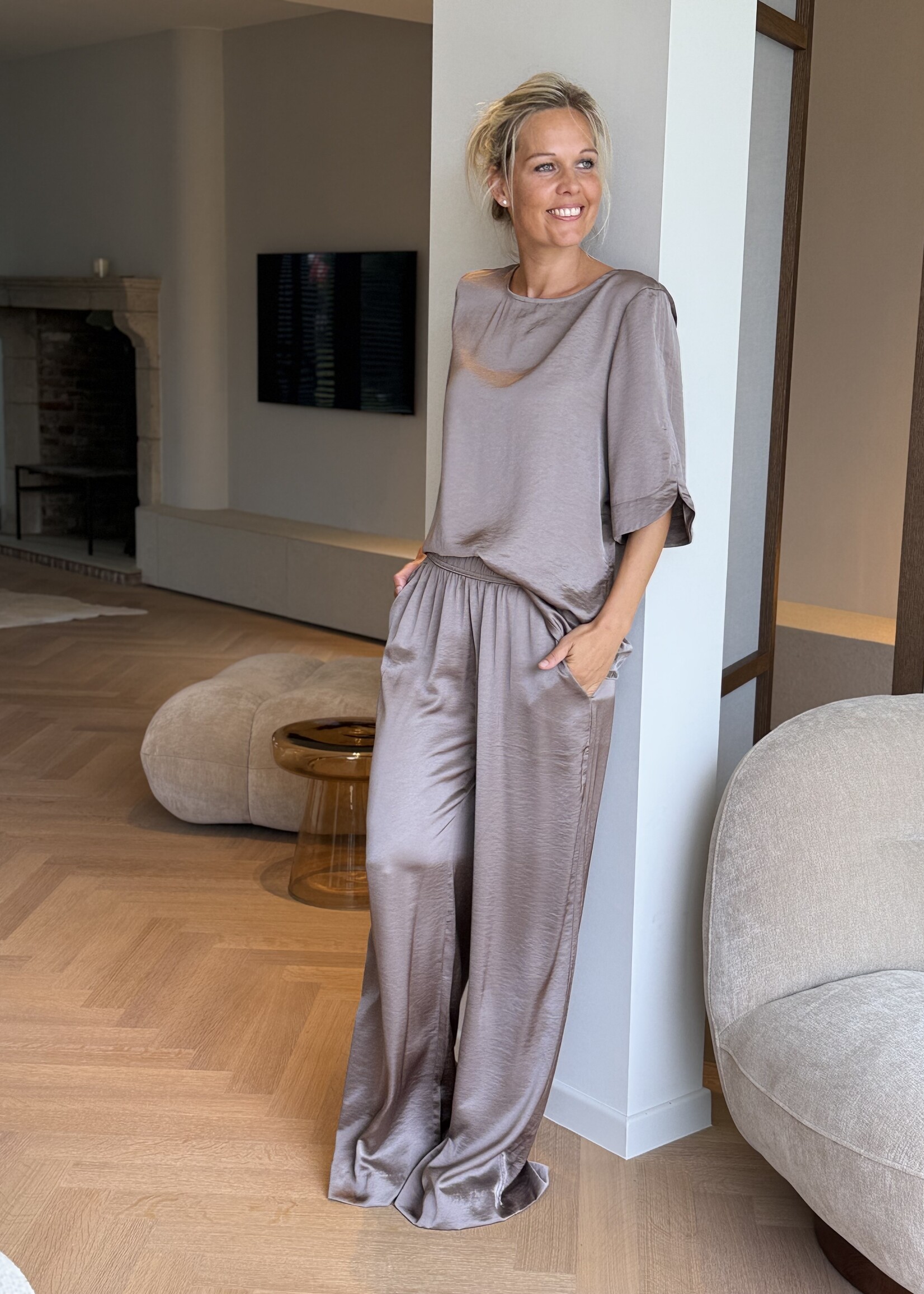 Guts & Goats Asaka Taupe Pants