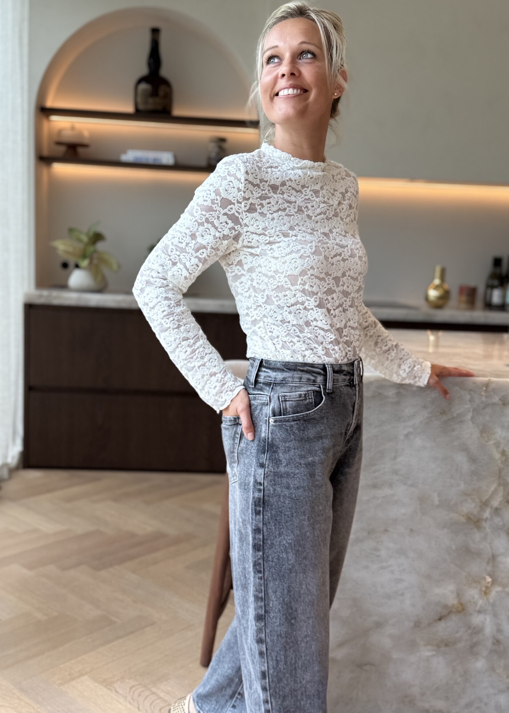 Guts & Goats Milly Creme Top