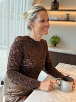 Guts & Goats Milly Brown Top