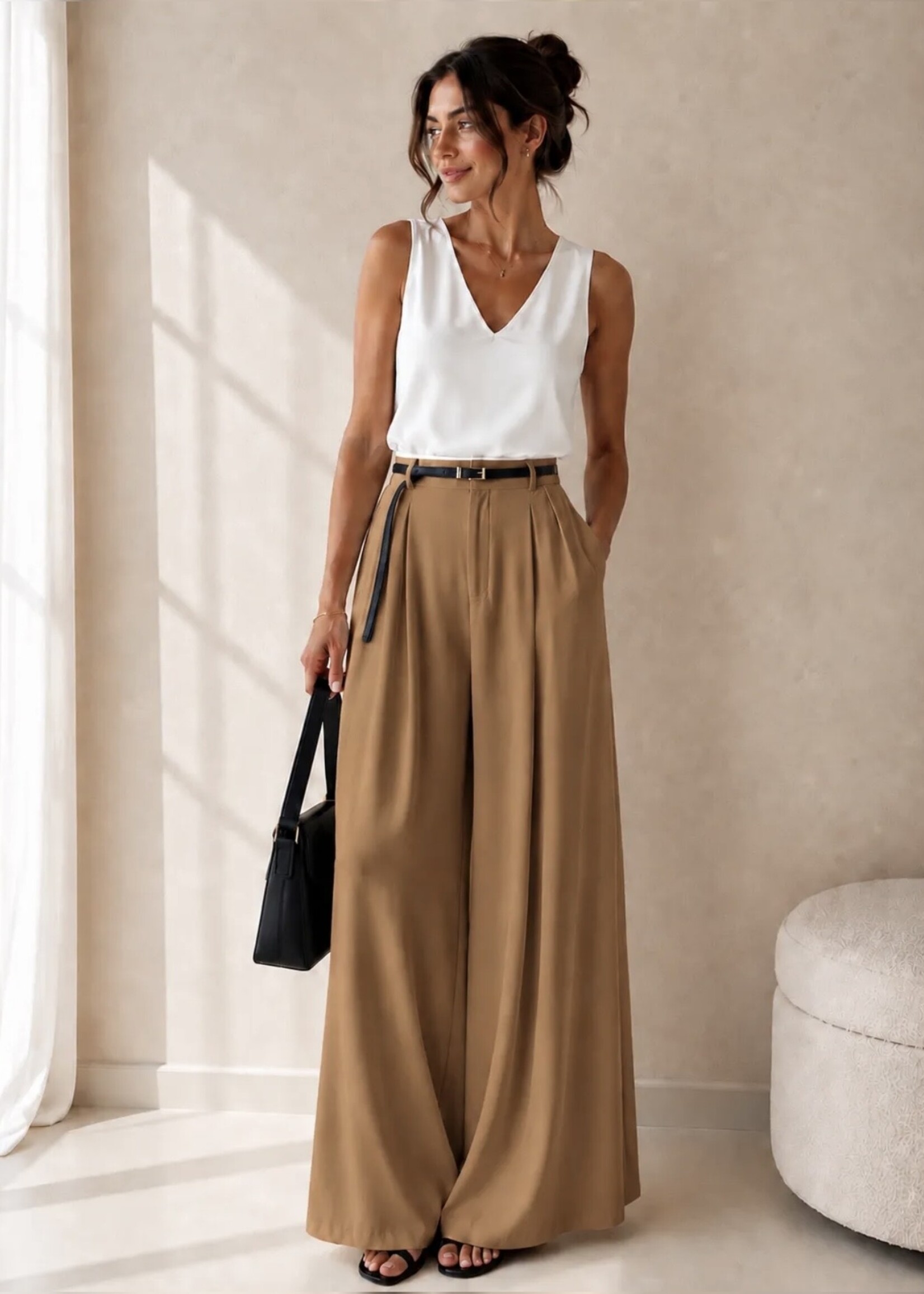 Guts & Goats Mila Camel Pants