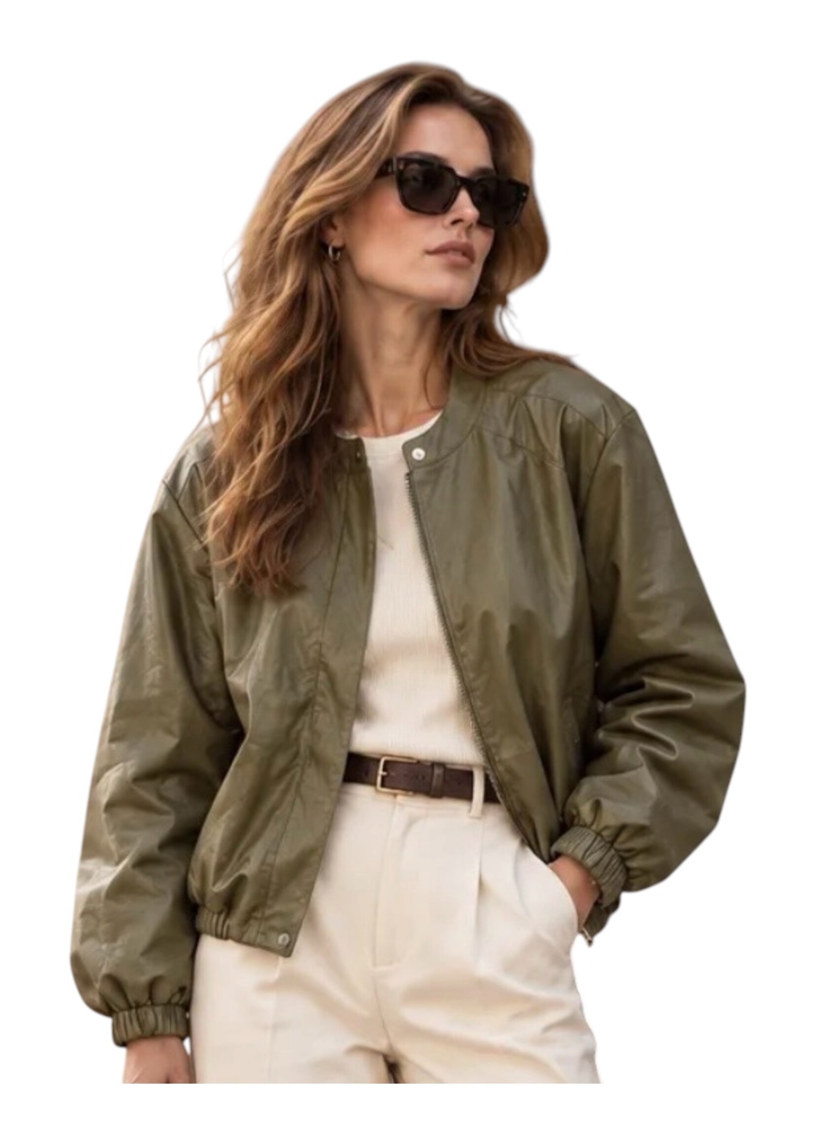 Guts & Goats Améline Olive Veste