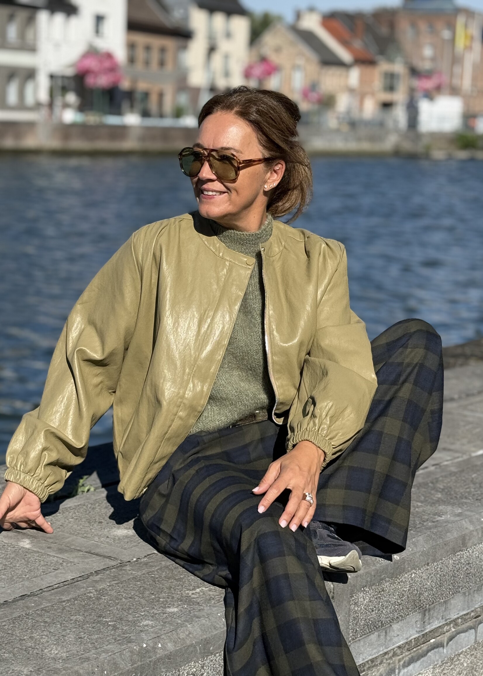 Guts & Goats Améline Olive Veste