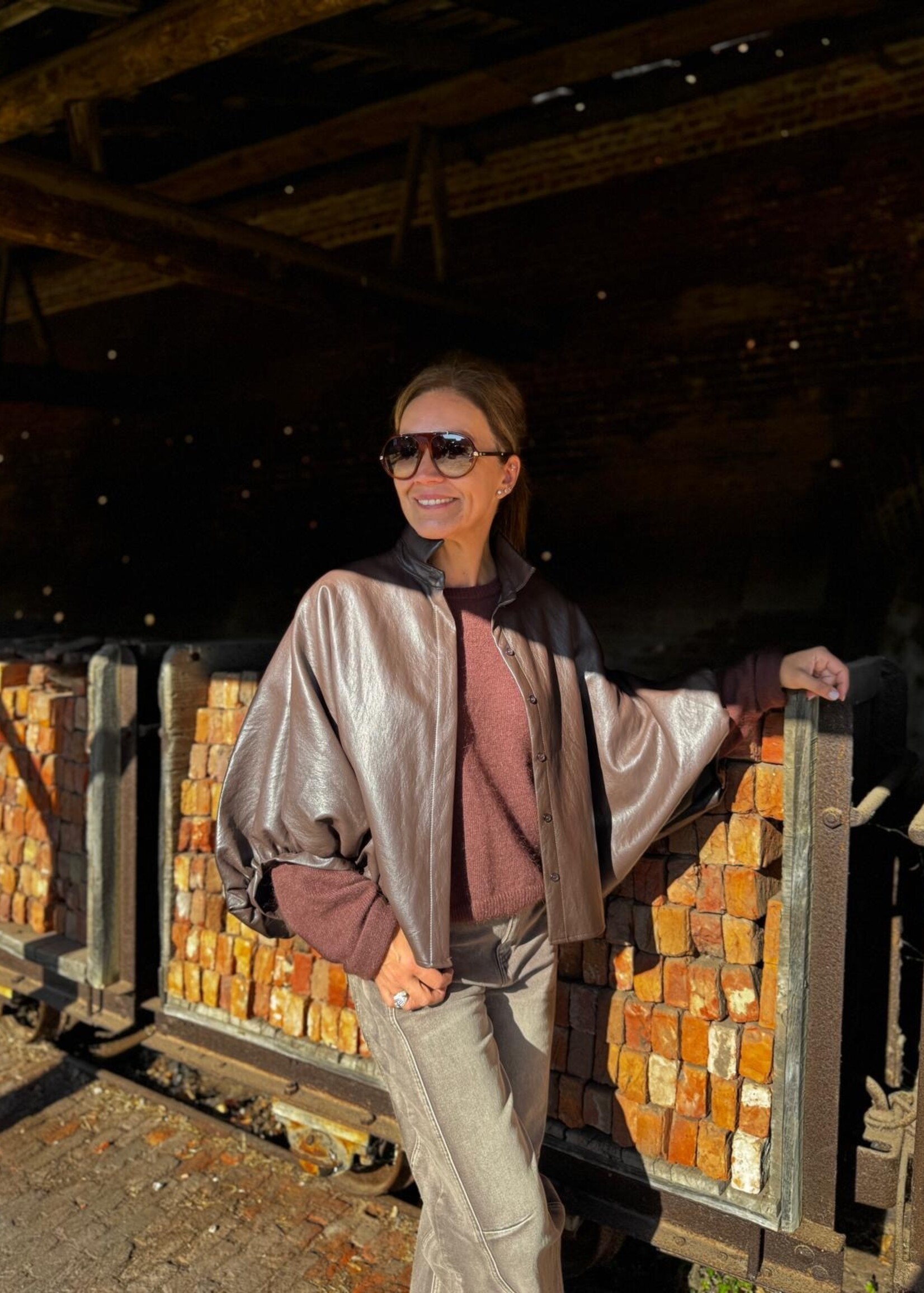 Guts & Goats Loraline Brown Veste