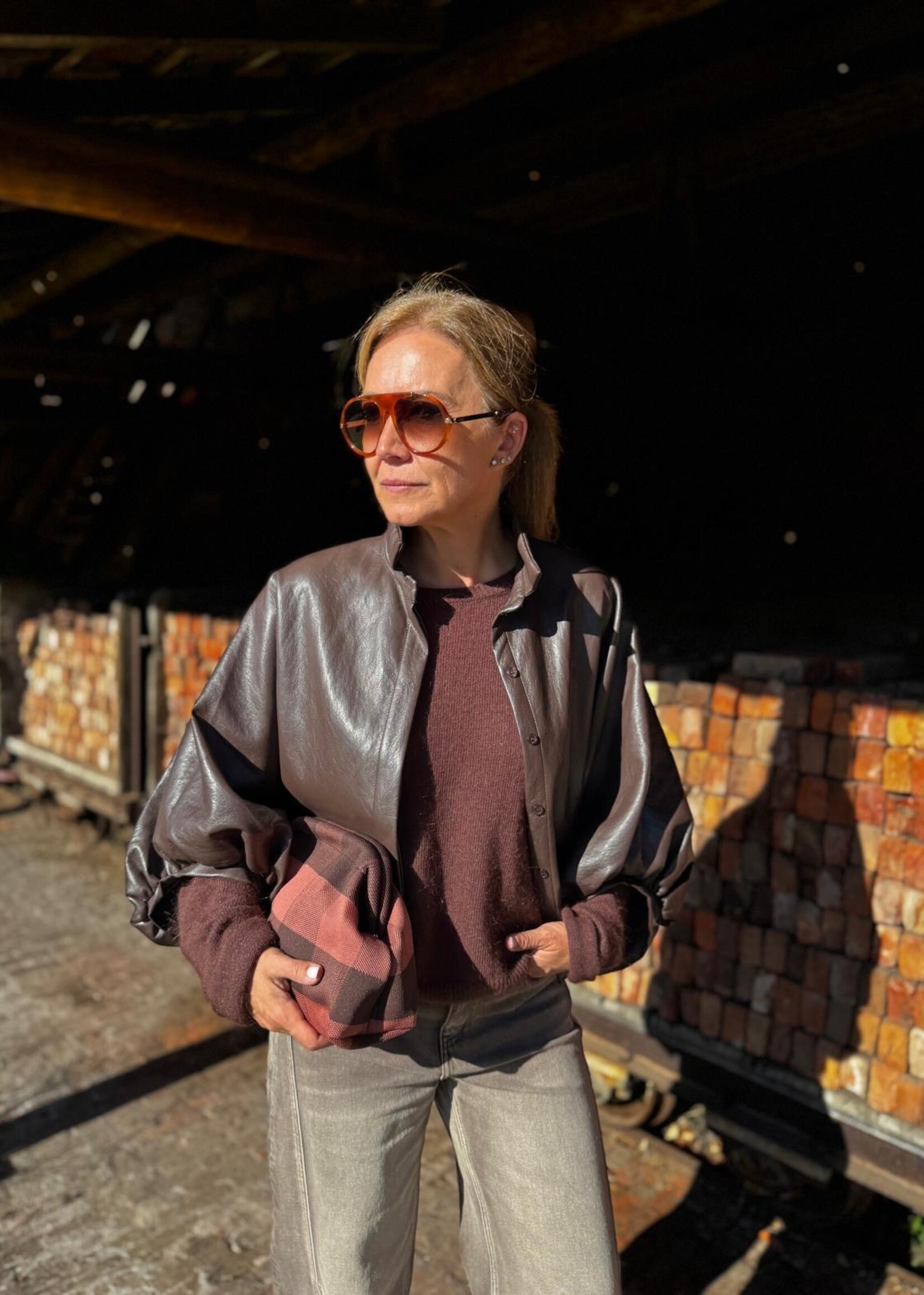 Guts & Goats Loraline Brown Veste