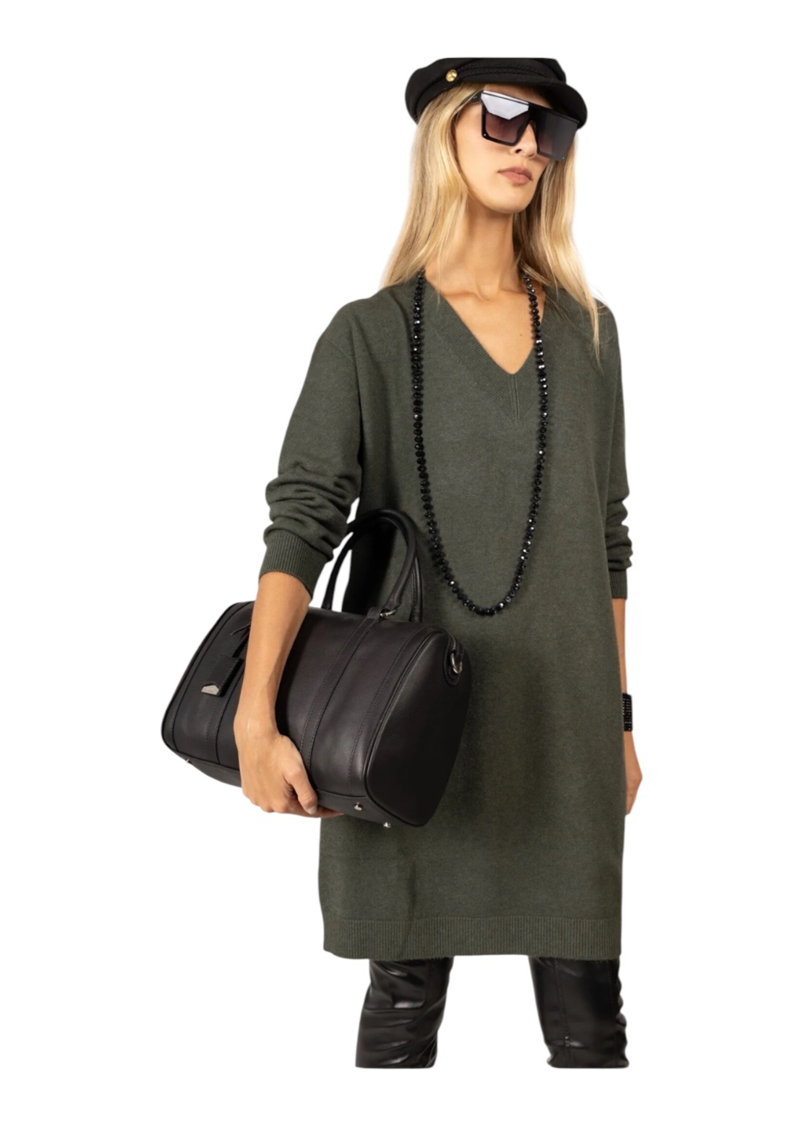 Guts & Goats Liselle Kaki Dress