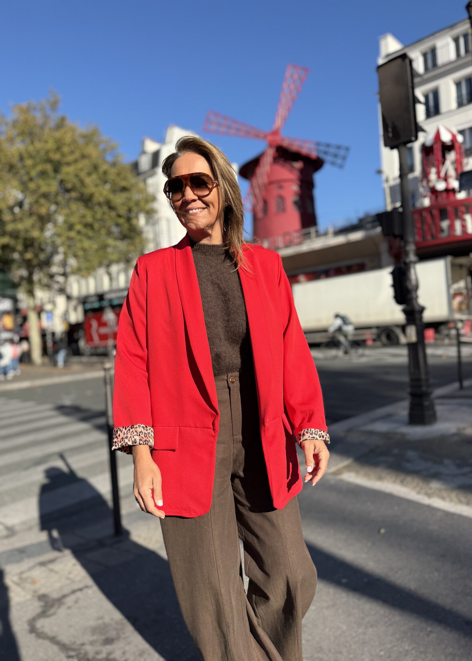 Guts & Goats Billie Red Blazer