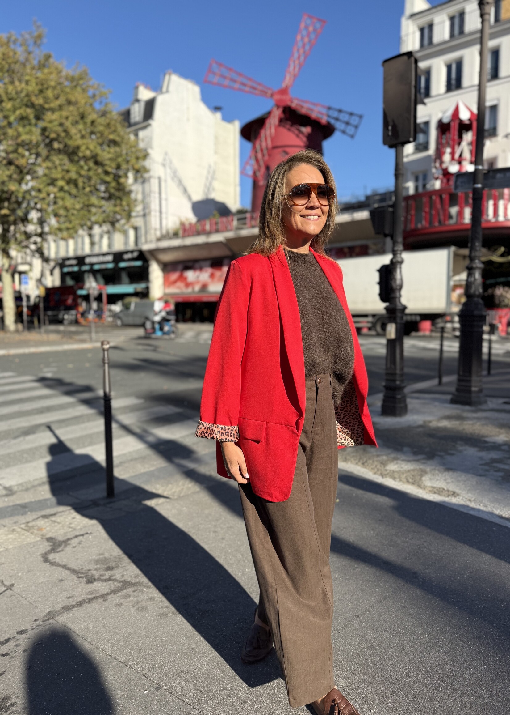 Guts & Goats Billie Red Blazer