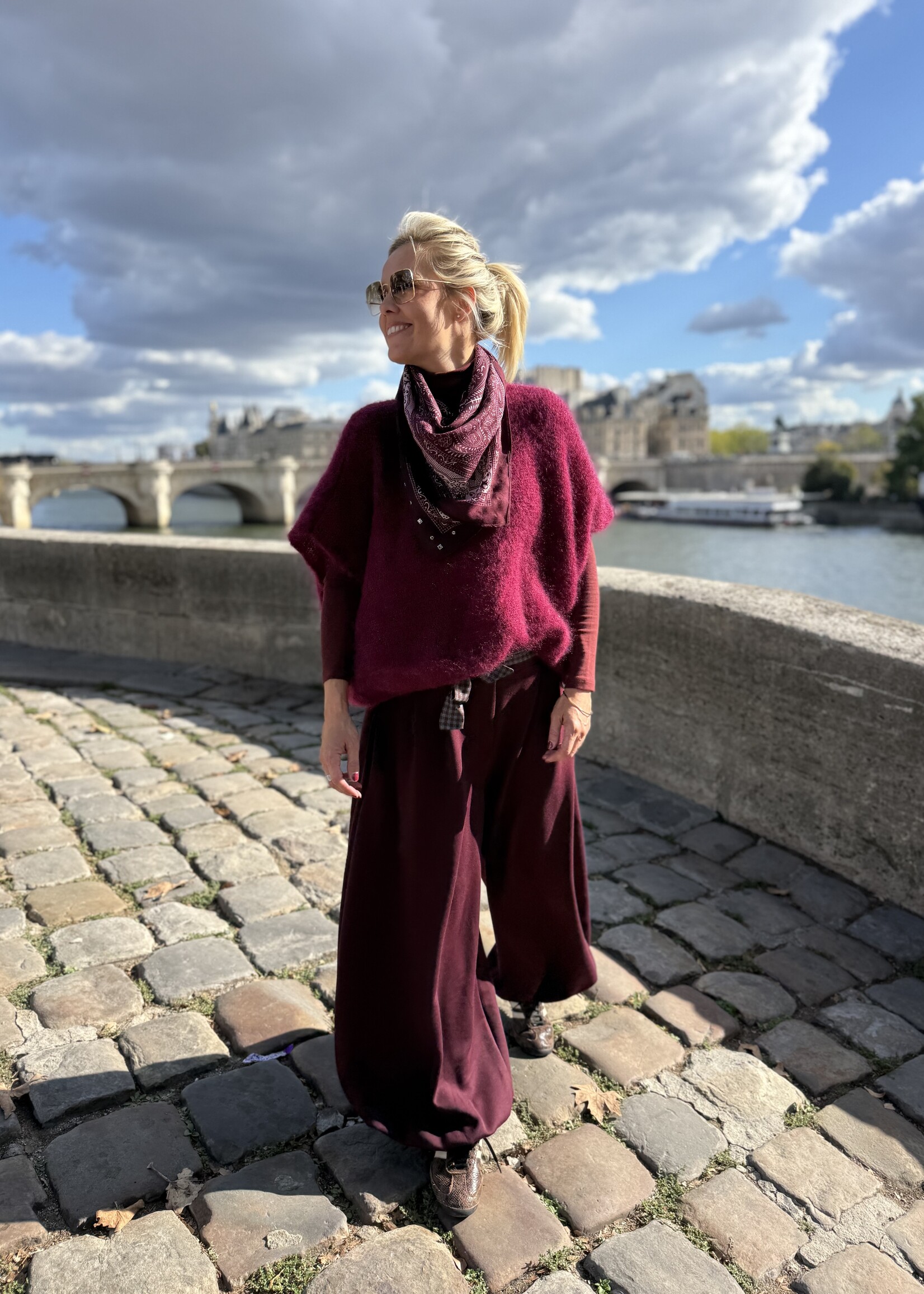 Guts & Goats Suzy Burgundy Pants