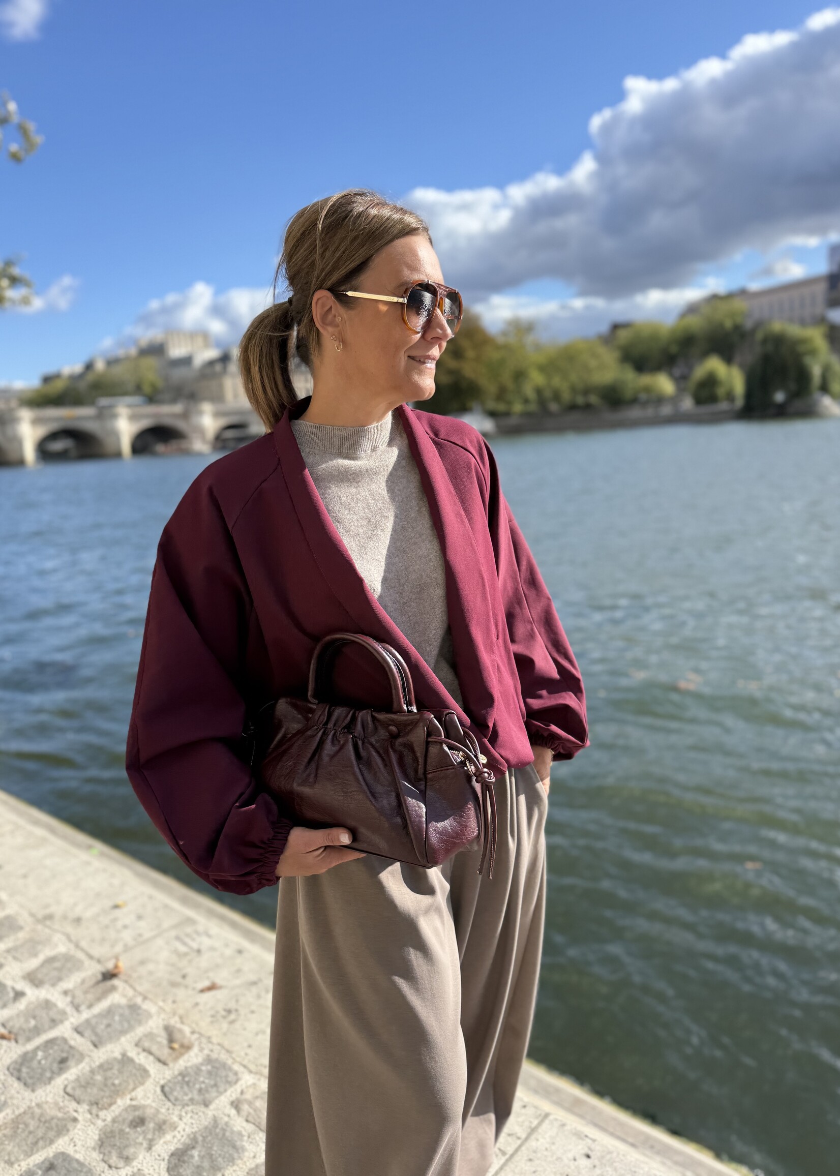 Guts & Goats Lavie Bordeaux Veste