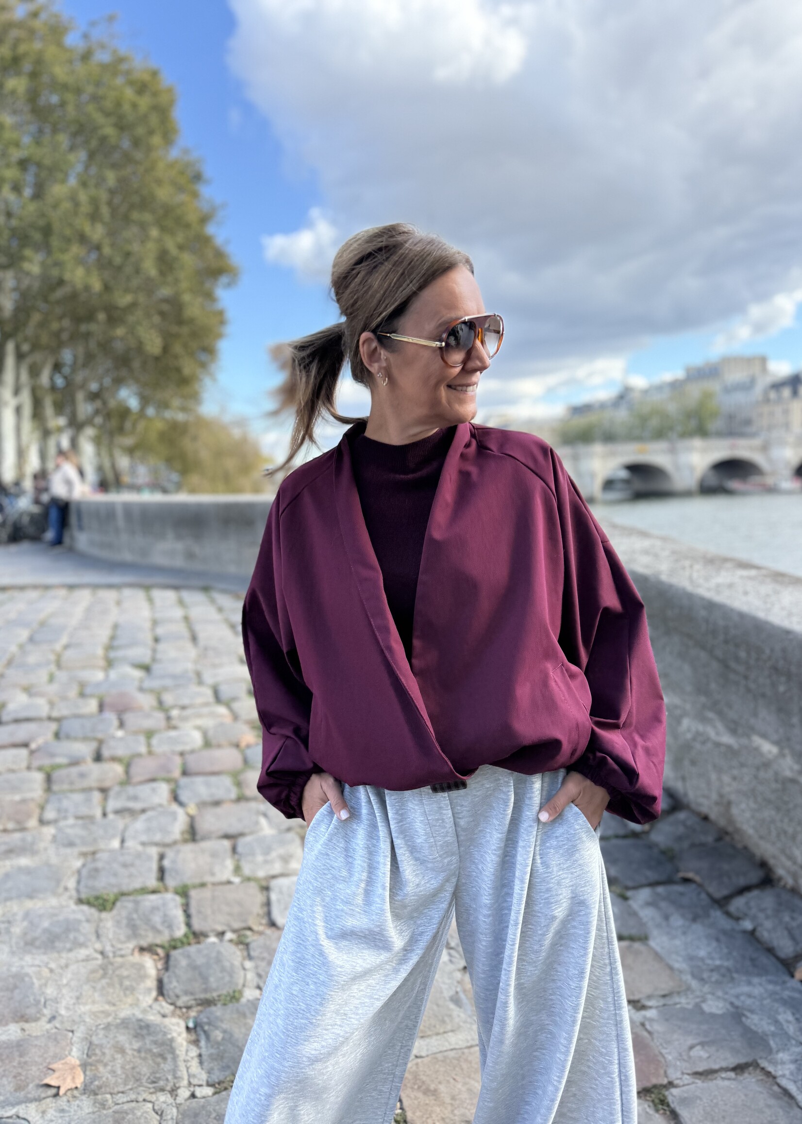 Guts & Goats Lavie Bordeaux Veste