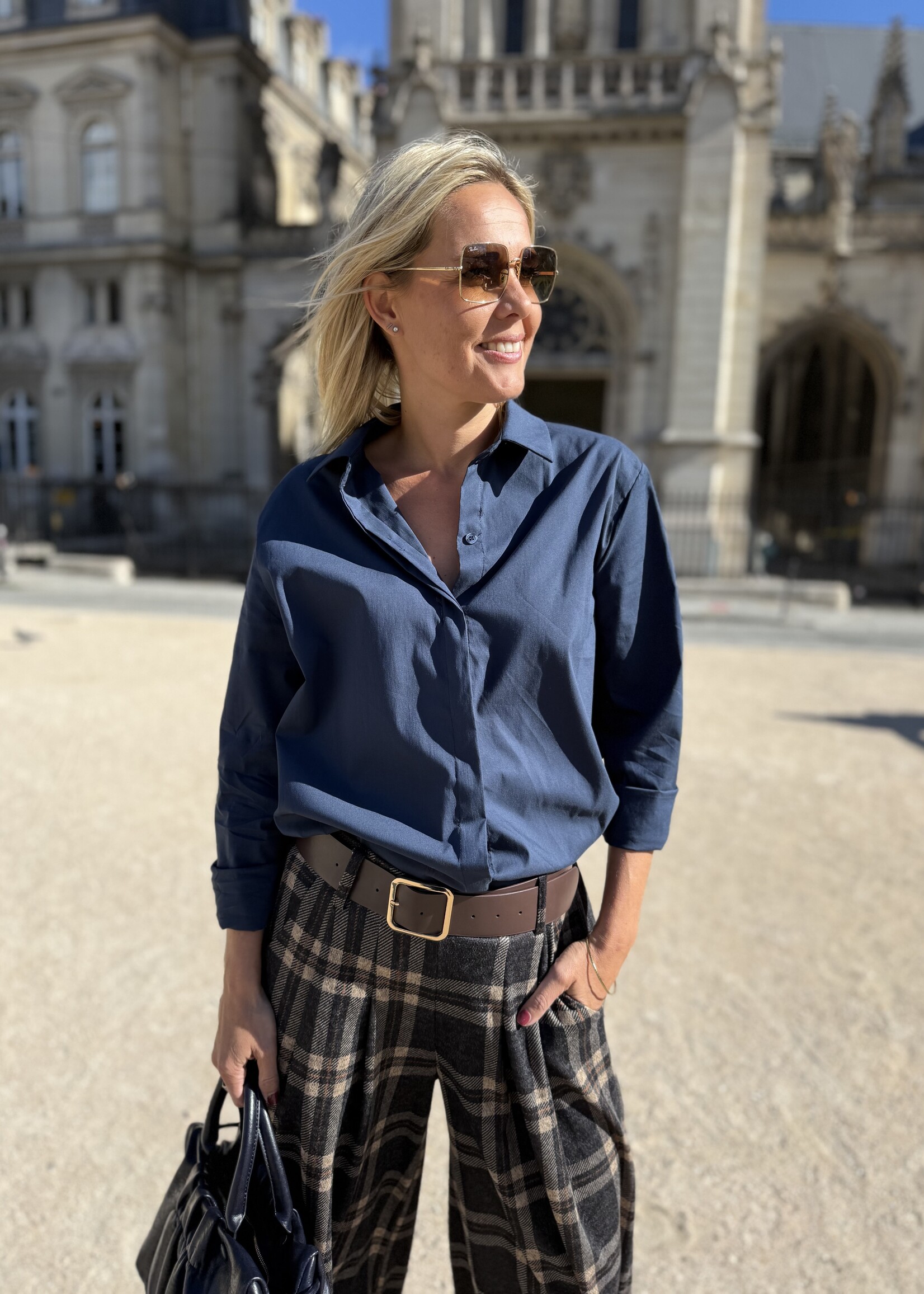 Guts & Goats Paula Marine Blouse