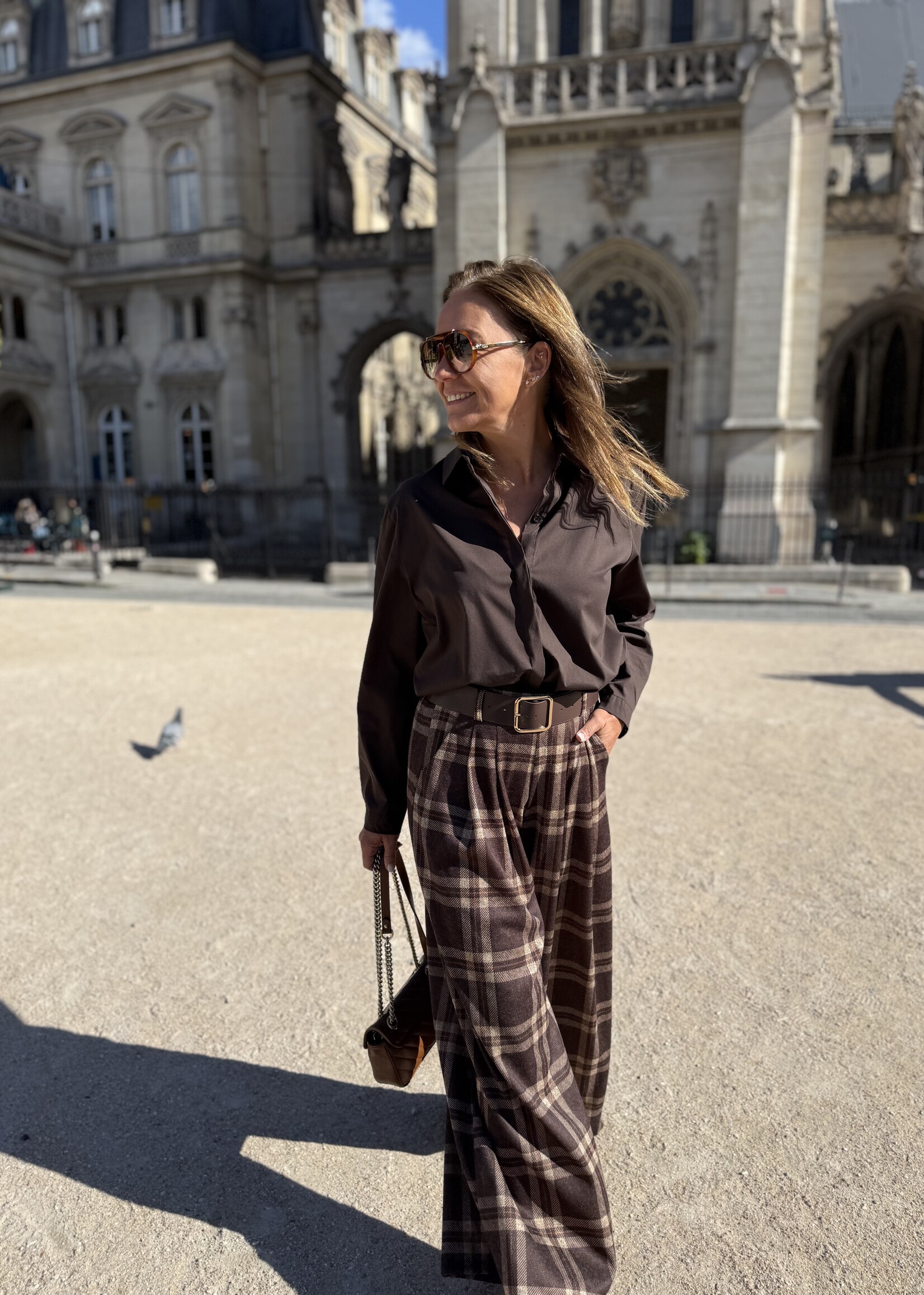 Guts & Goats Paula Brown Blouse
