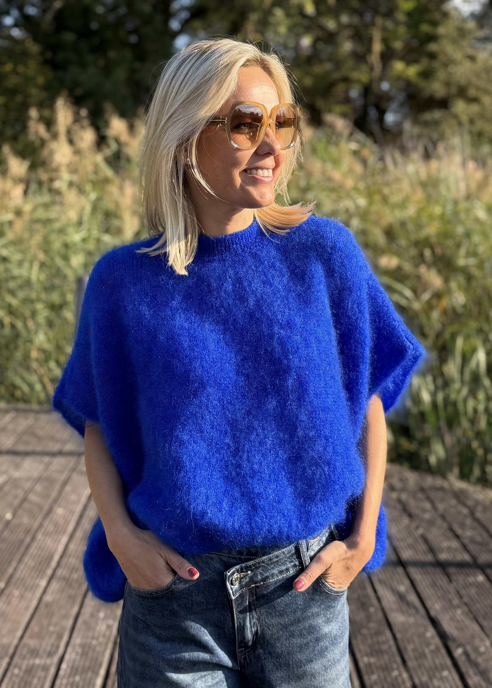 Guts & Goats Ysaline Cobalt Pull