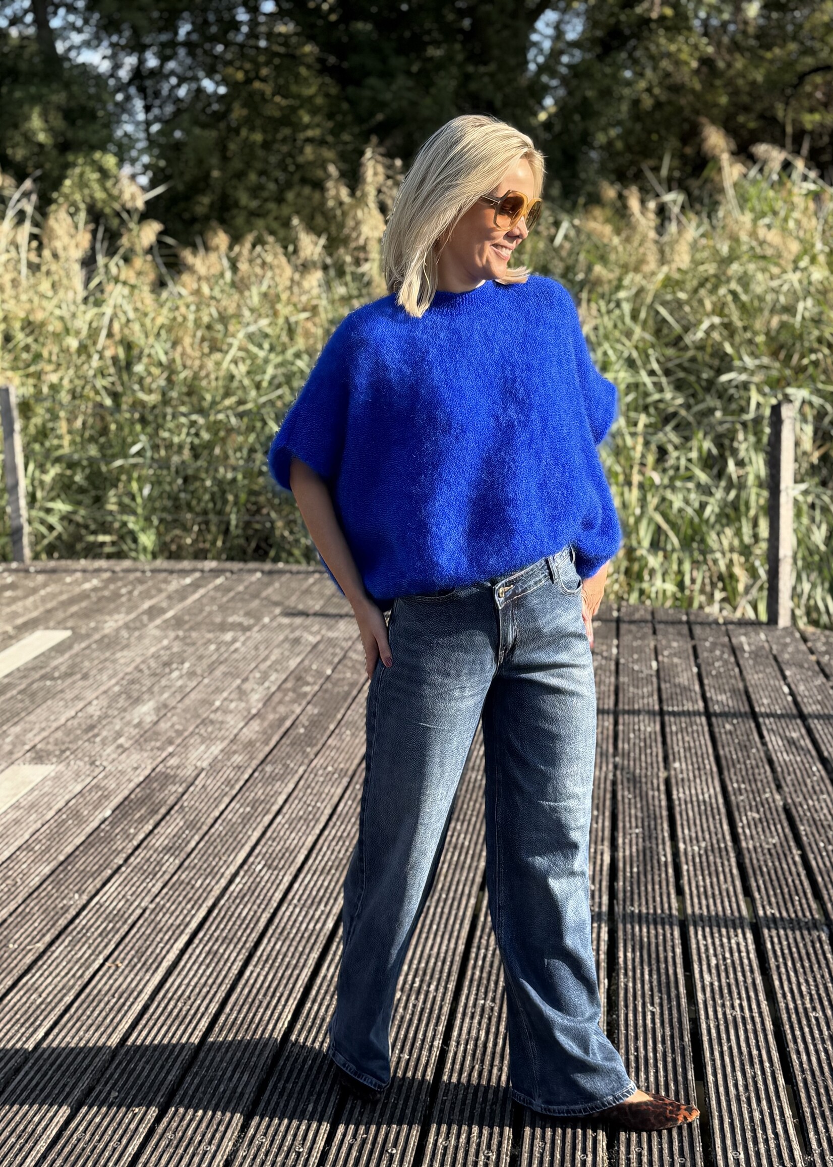Guts & Goats Ysaline Cobalt Pull