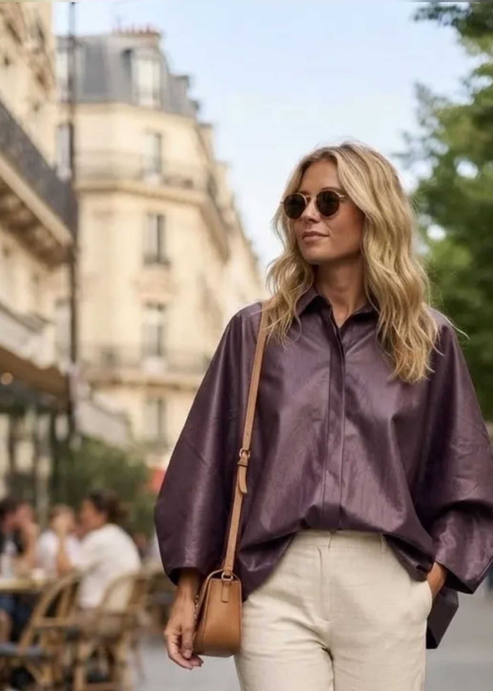 Guts & Goats Loraline Wine Veste