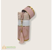 SoukXL Cilinder Box Geschenkset Roze met Gebedskleed en Tasbeeh