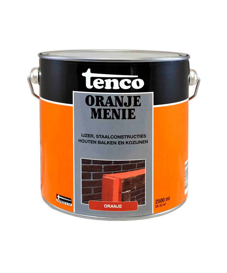 rijkdom schoolbord nikkel Tenco Oranje Menie 2,5 liter - Verf en behangland