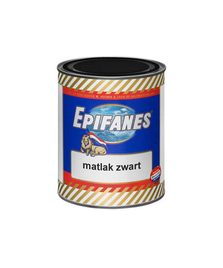 Epifanes - assortiment Epifanes Matlak Zwart 750 ml