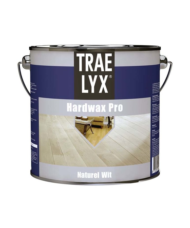 Trae Lyx - assortiment Trae Lyx Hardwax Pro Naturel Wit  2,5 Liter